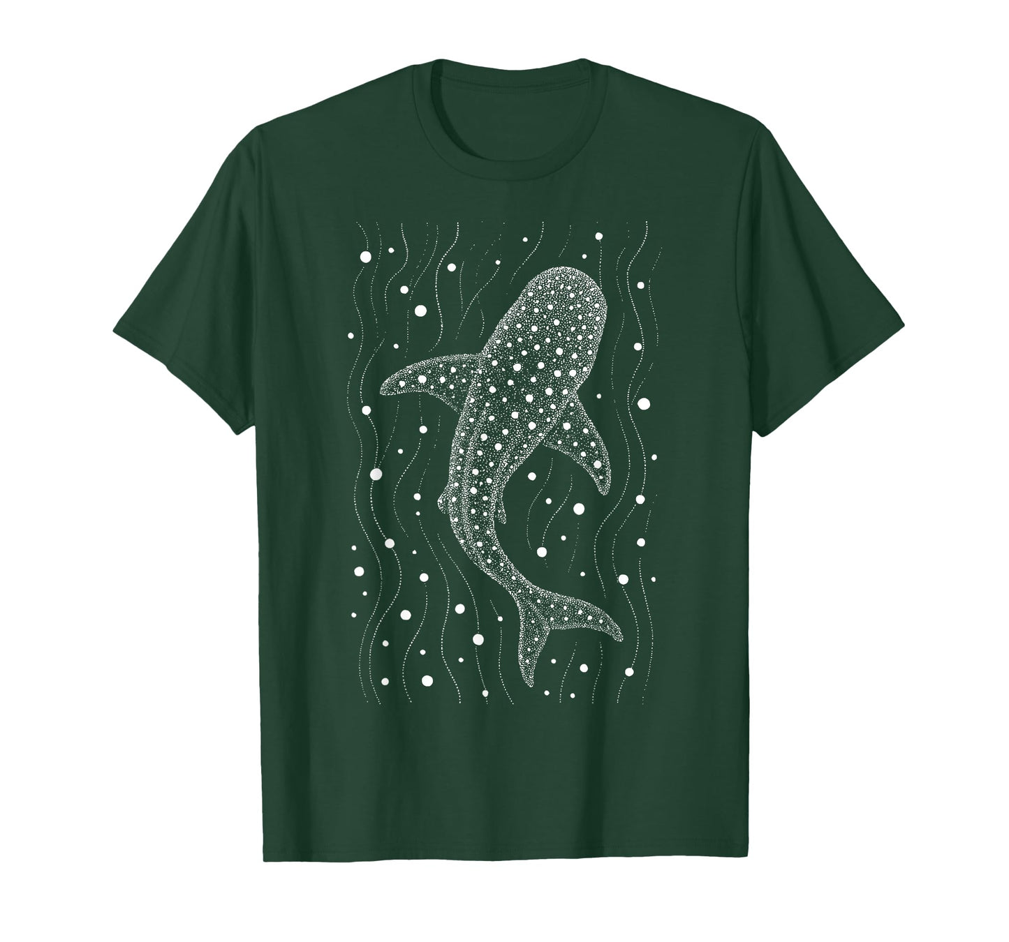 Whale Shark Ocean Animal Lover Marine Life Men Women Kids T-Shirt