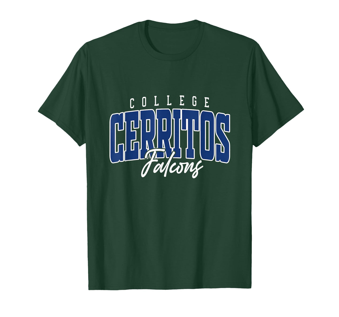 Retro Cerritos Arch Athletic Vintage Tee for Men Women T-Shirt