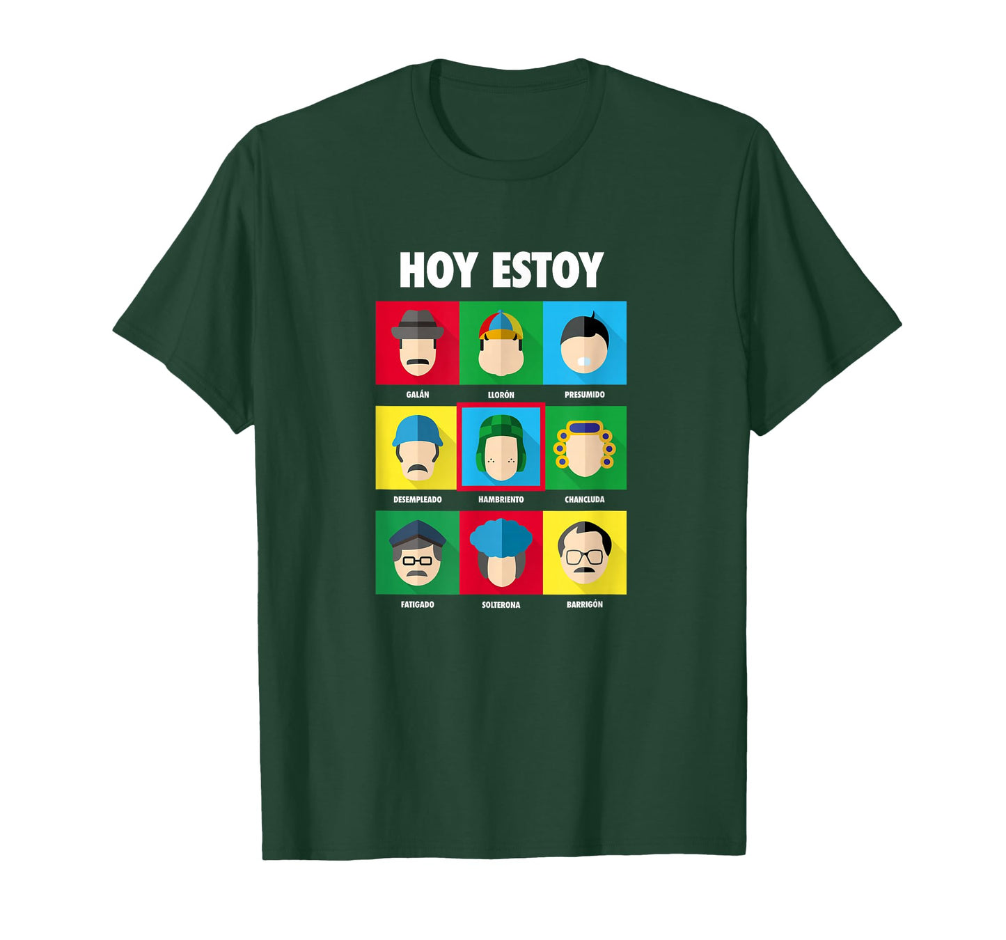 El Chavo - Colorful Desings for Kids, Teen, Women & Men T-Shirt