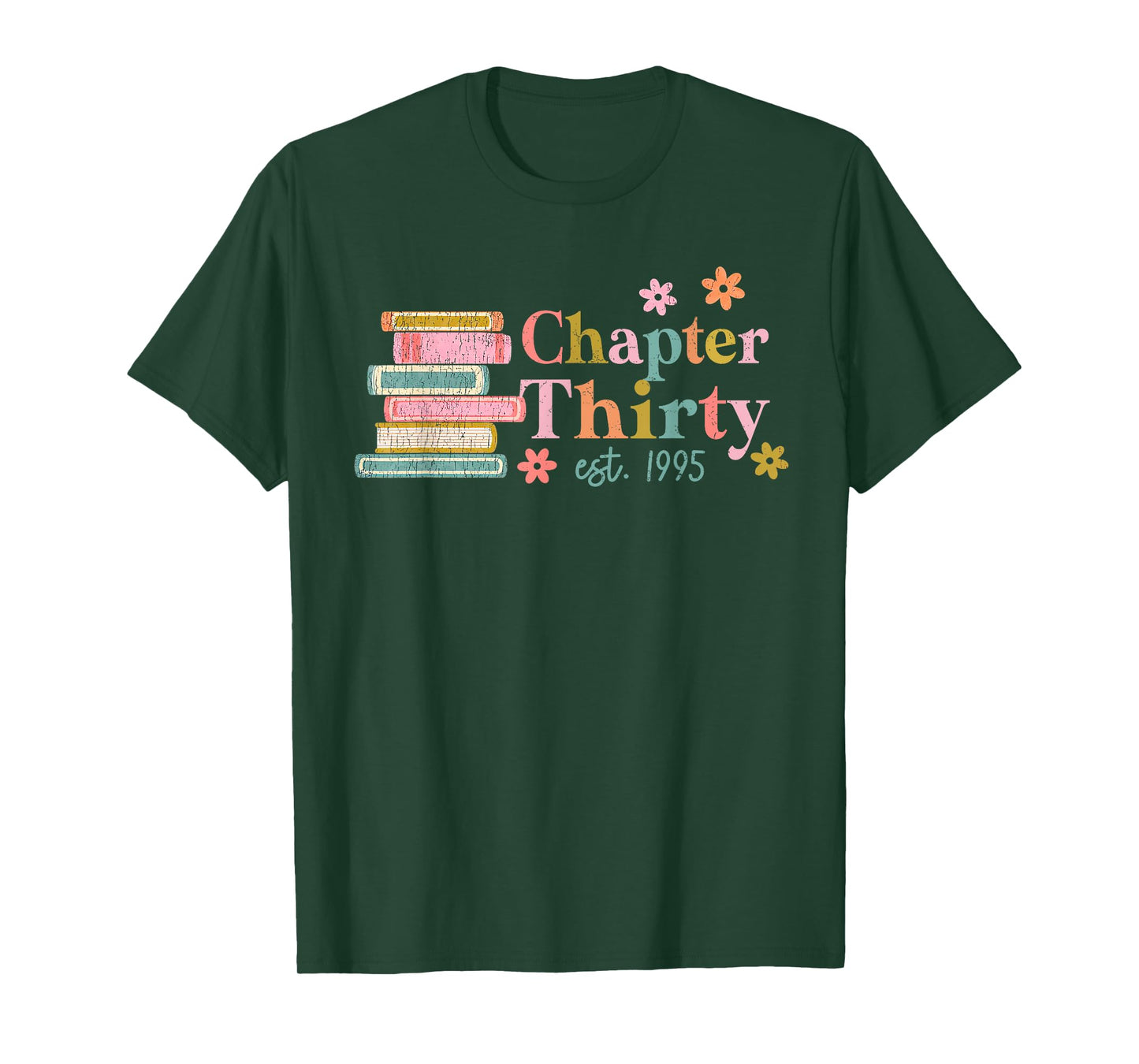 Chapter Thirty 30 Years Old 30th Birthday Book Lover T-Shirt