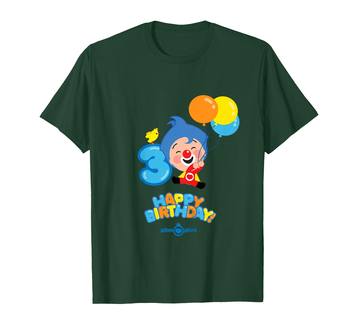 Kids Plim Plim The Kindness Hero - Happy Birthday T-Shirt