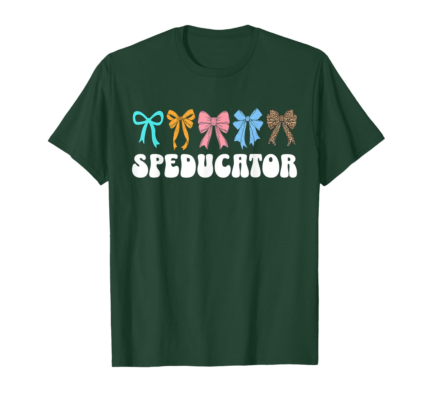Speducator Coquette Bow Special Education Teacher SPED ED T-Shirt