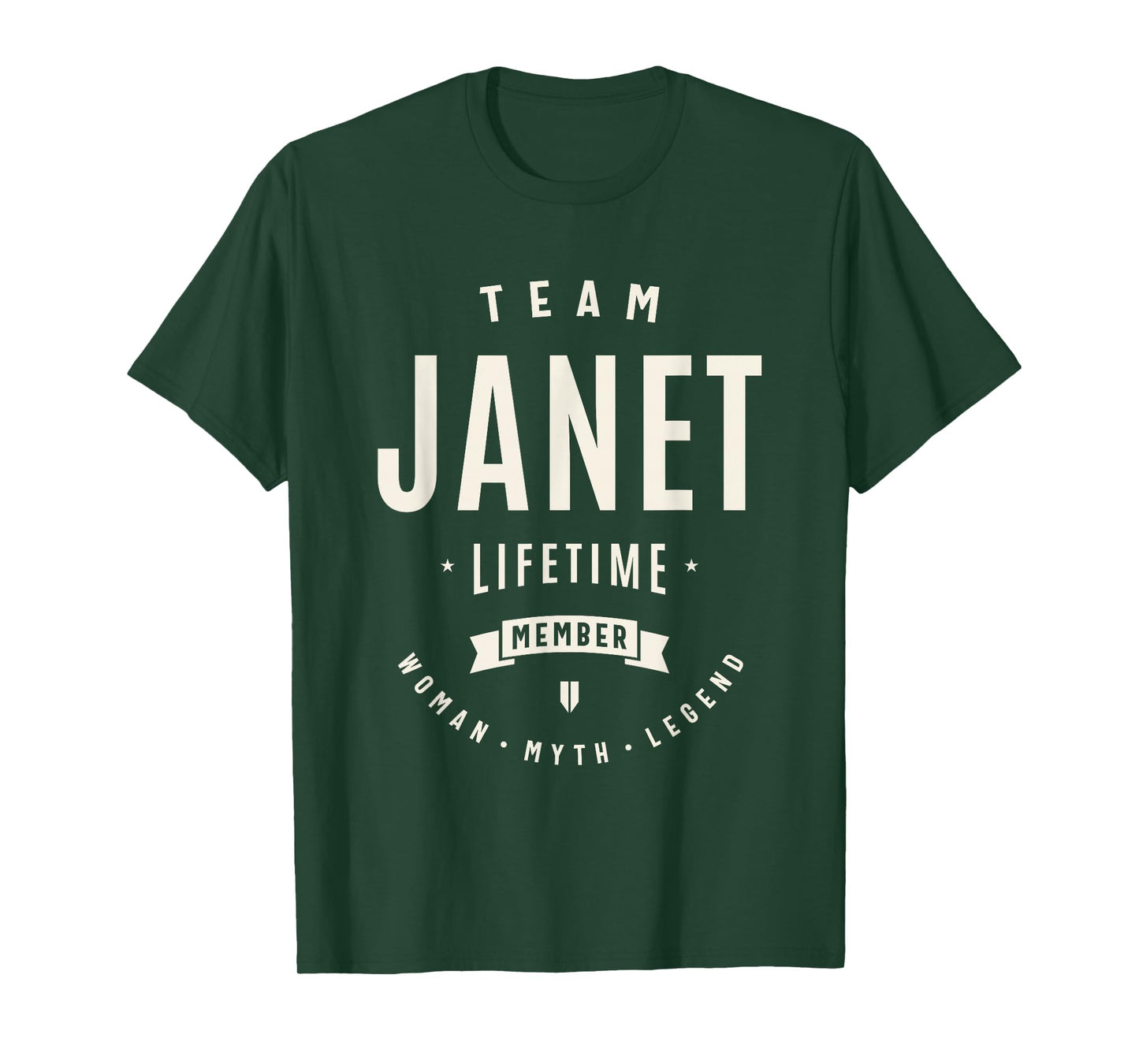 Team Janet Lifetime Member Funny Name Janet T-Shirt