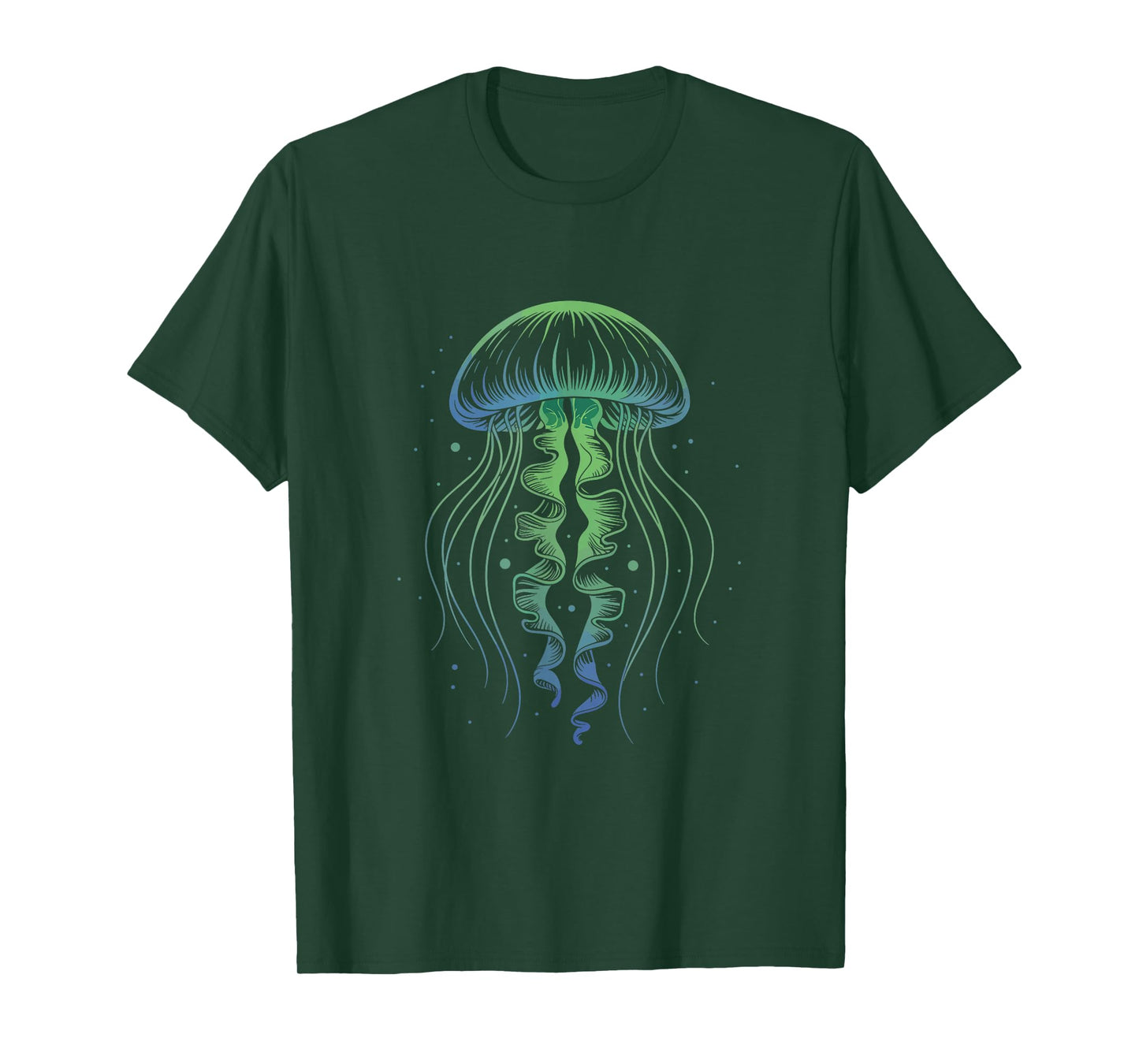 Vintage Jellyfish Ocean Marine Life Retro Sea Lover T-Shirt