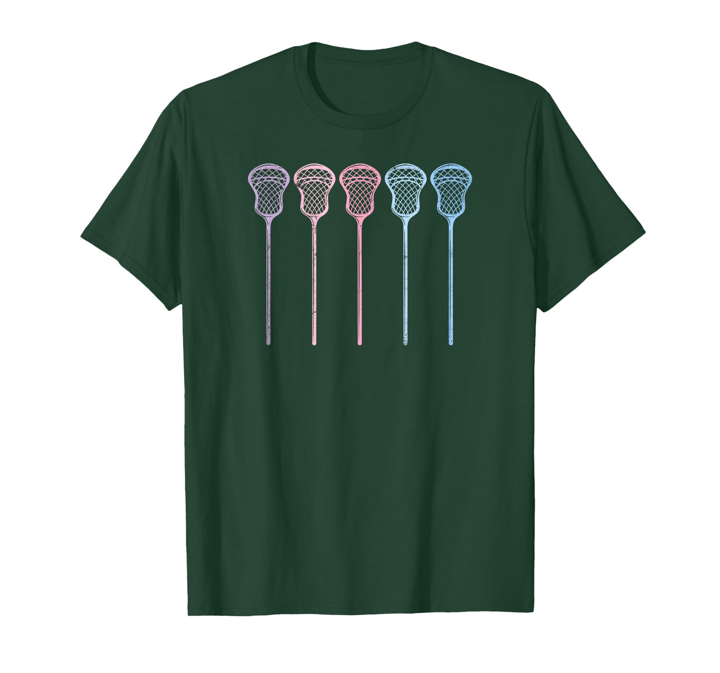 Lacrosse Lacrosse Sticks woman girls retro T-Shirt