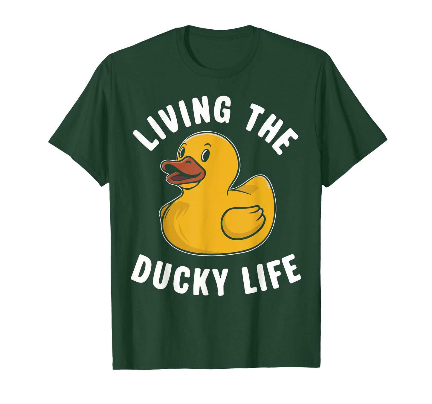 Living the Ducky Life Rubber Duck T-Shirt