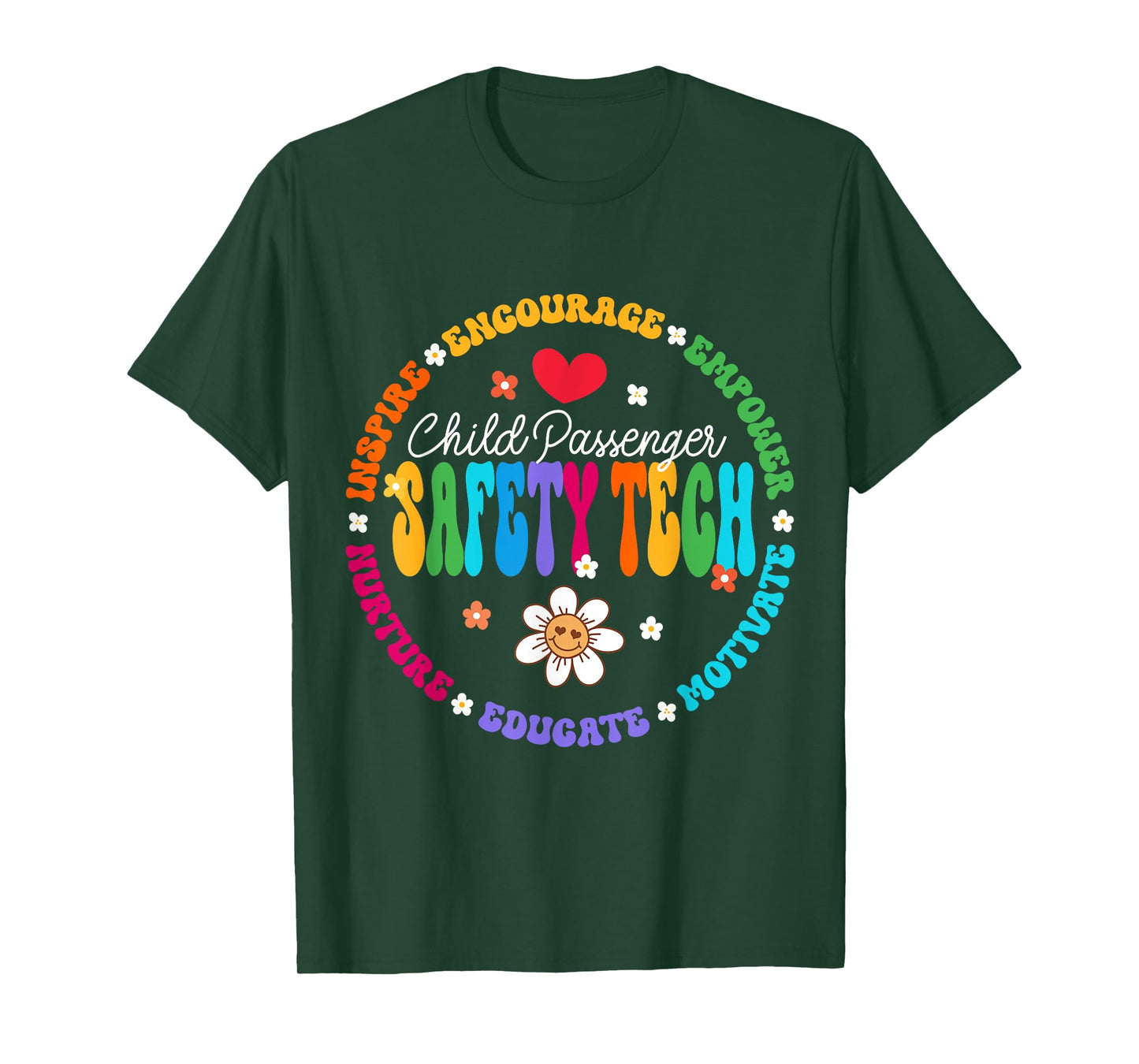 Child Passenger Safety Technician, Car Seat Safety CPST T-Shirt