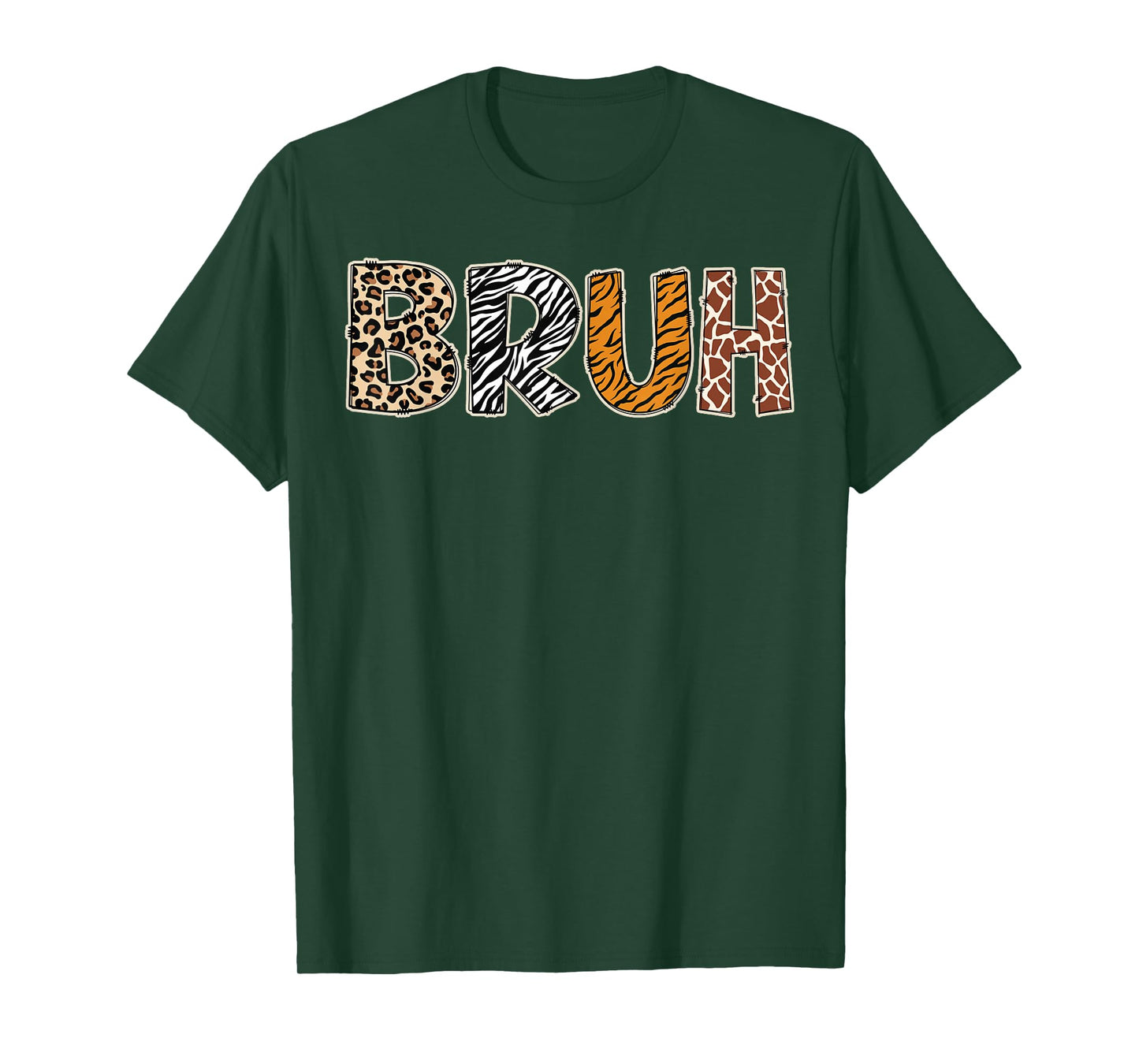 Safari Bruh Zookeeper Funny Animals Wildlife Boys Kids T-Shirt