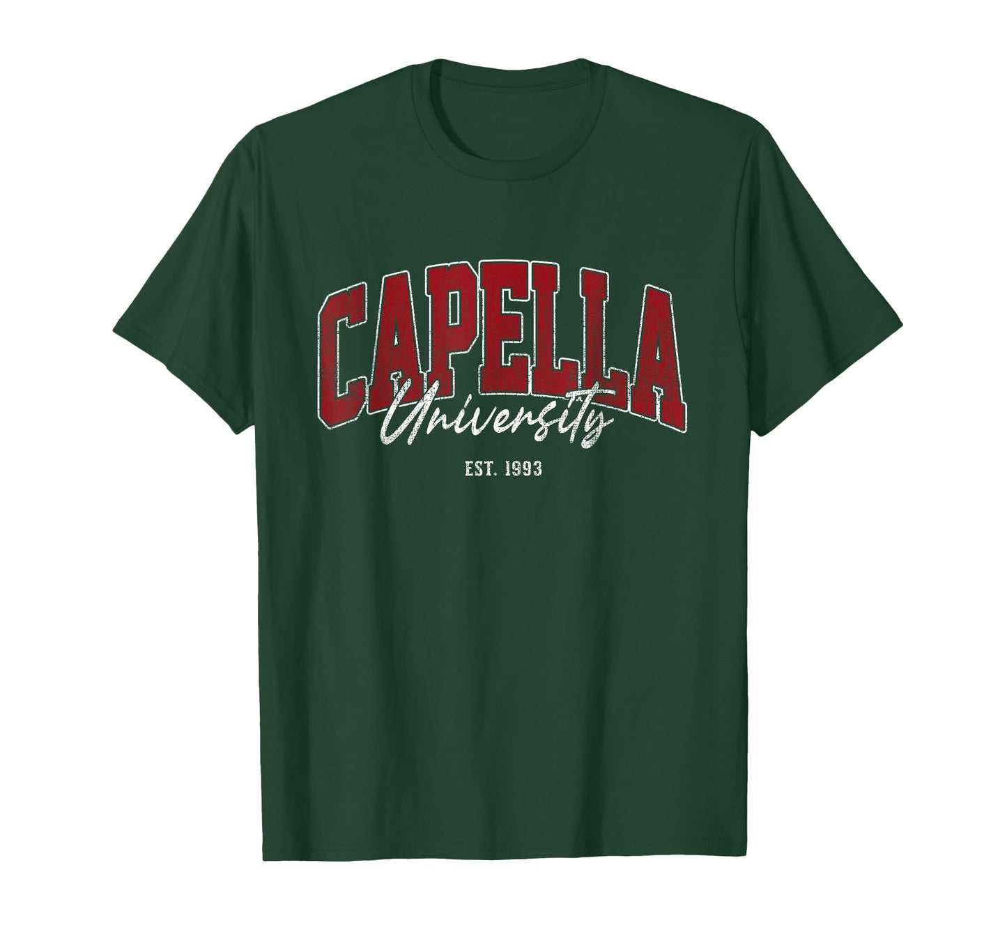 Capella Arch Athletic Vintage Sports Tee Men Women T-Shirt
