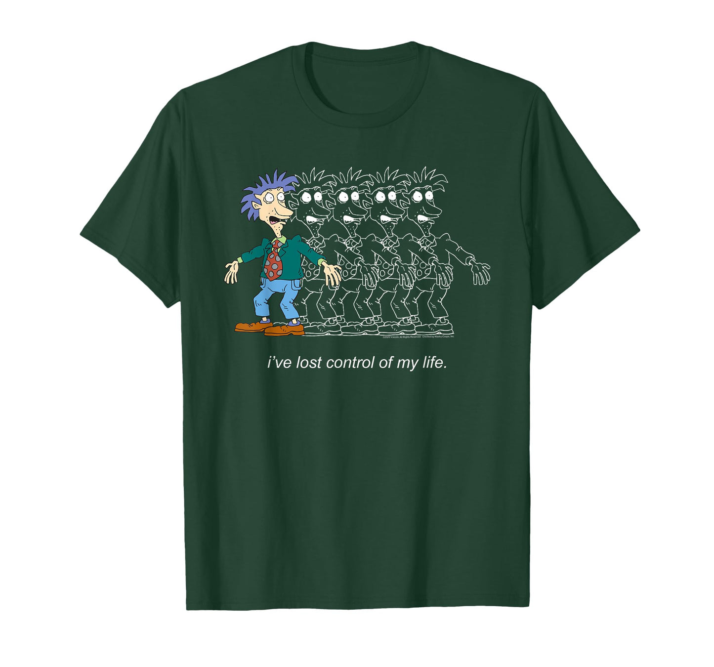 Rugrats I've Lost Control Parent Crisis Stu Cartoon T-Shirt