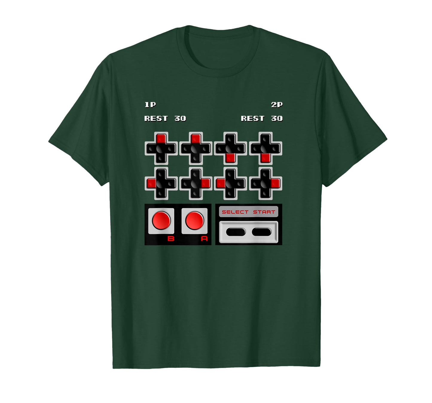 Retro 30 Lives Code Gamer Gear - Classic Cheat Code T-Shirt