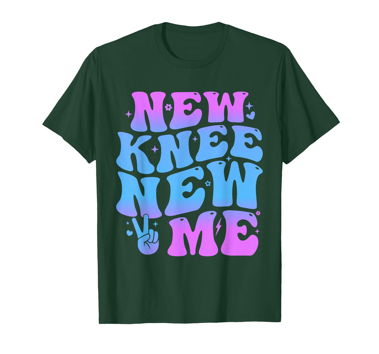 New Knee New Me Funny knee Replacement Surgery Recovery Joke T-Shirt