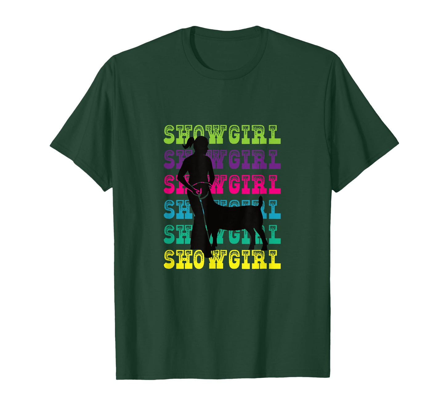Show Girl - Fun Livestock Goat Showing T-Shirt