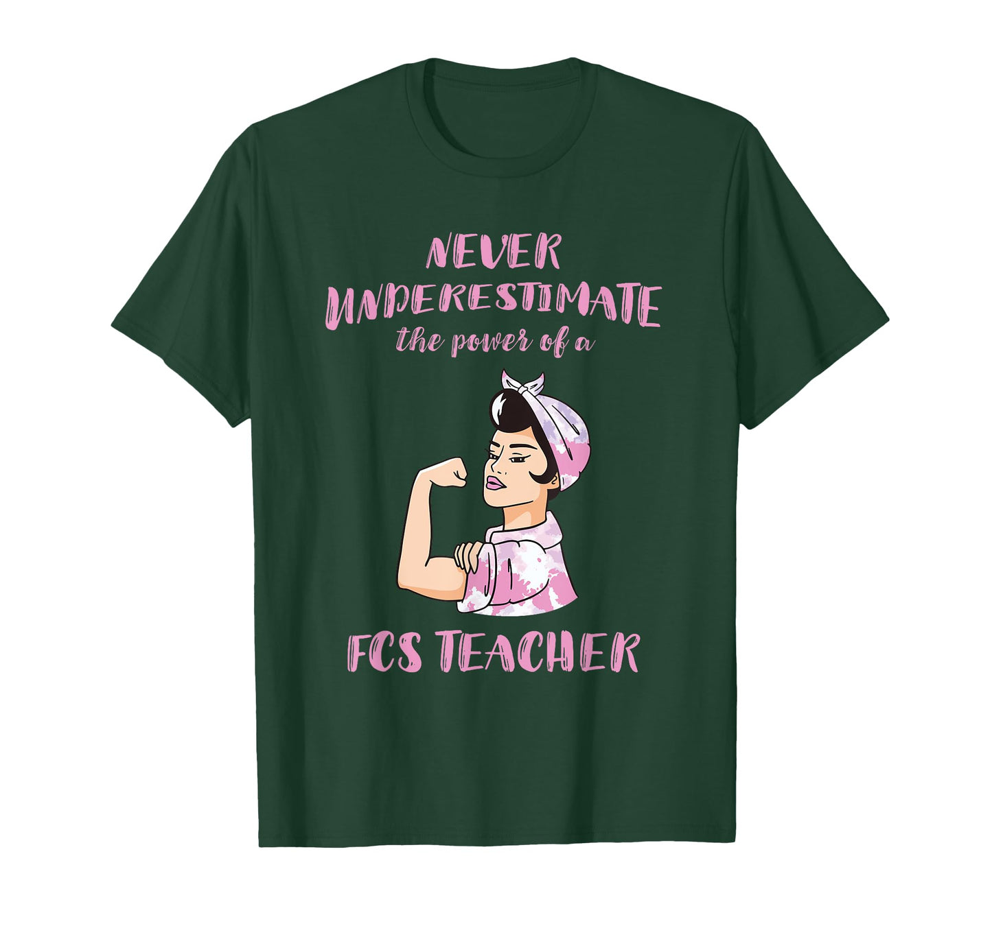 FCS Teacher Power FACS Family And Consumer Sciences Teacher T-Shirt