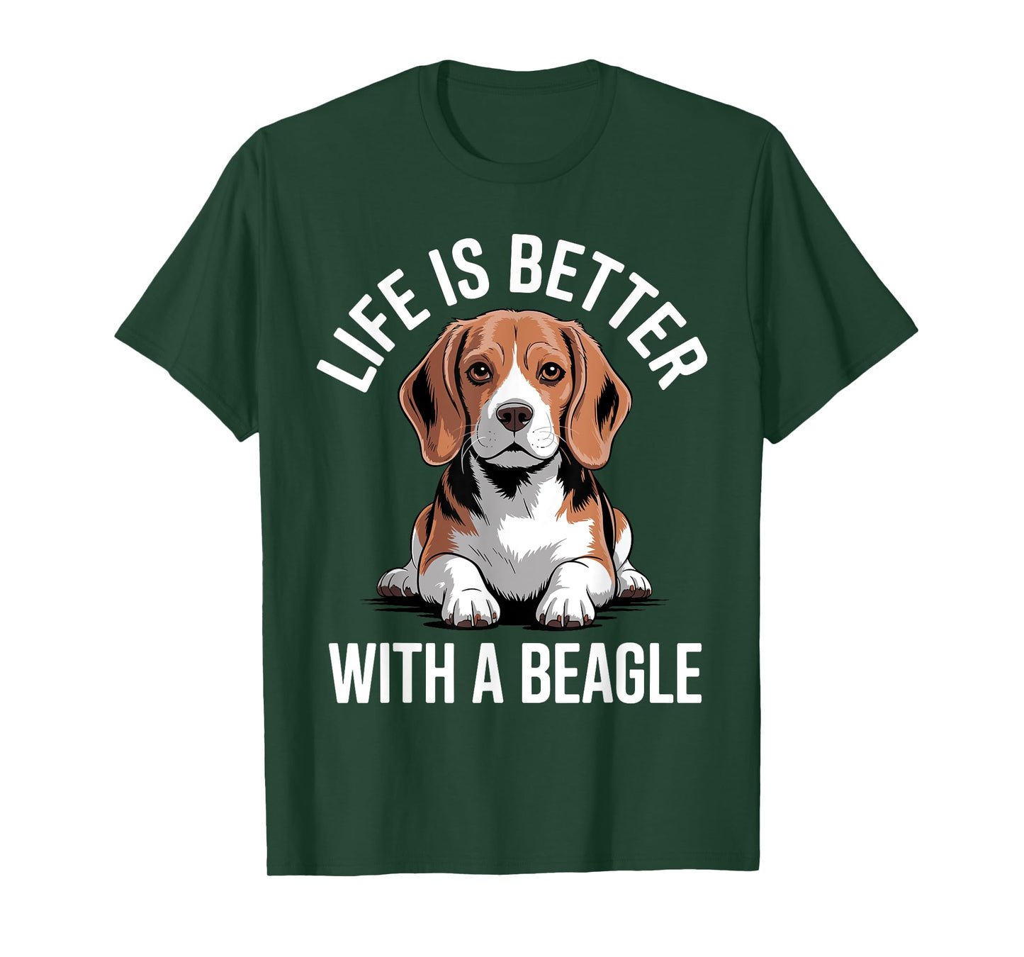 Funny Beagle Design For Men Women Hound Beagle Dog Lovers T-Shirt