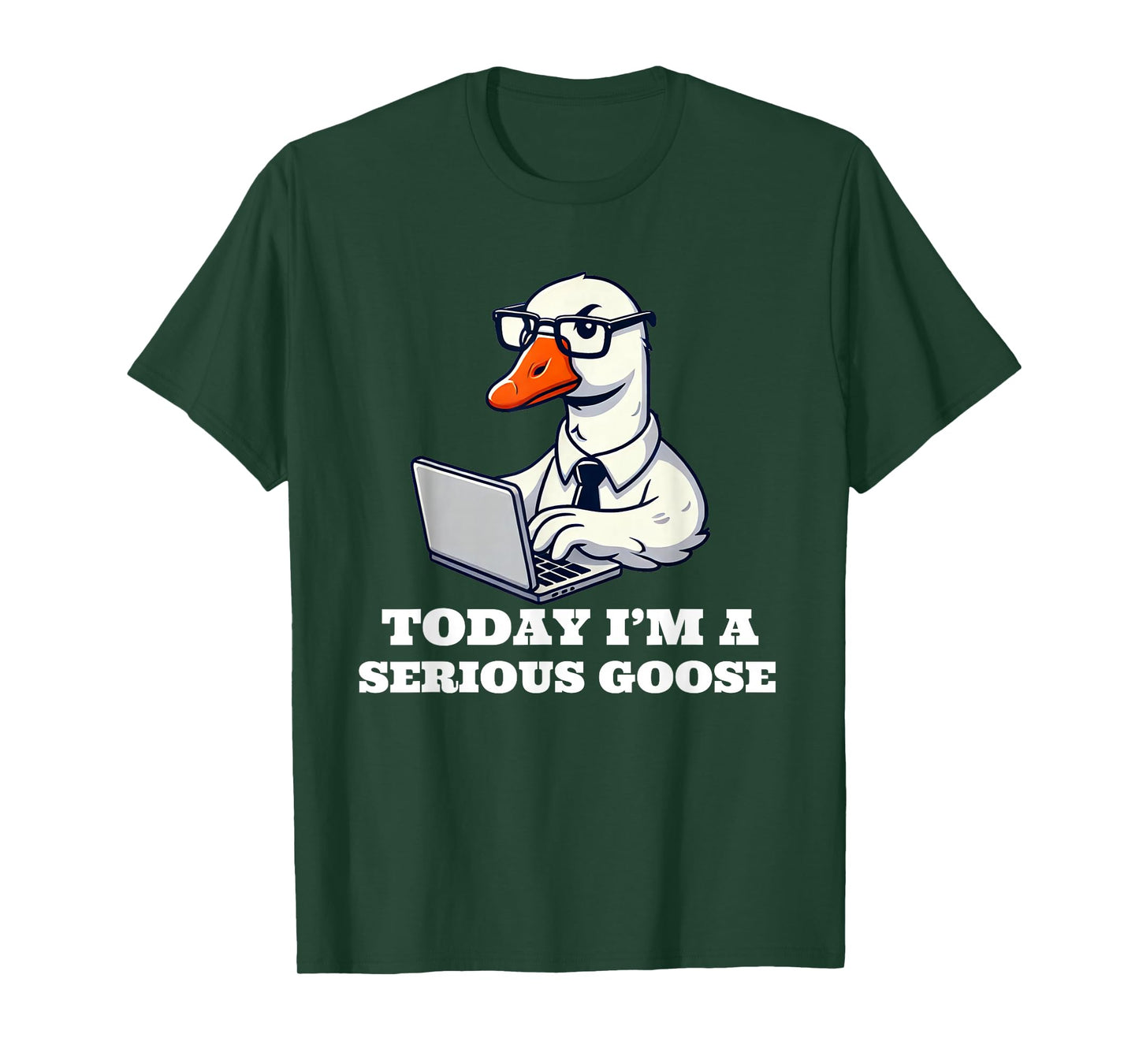 Today I'm a Serious Goose Funny Silly Goose T-Shirt