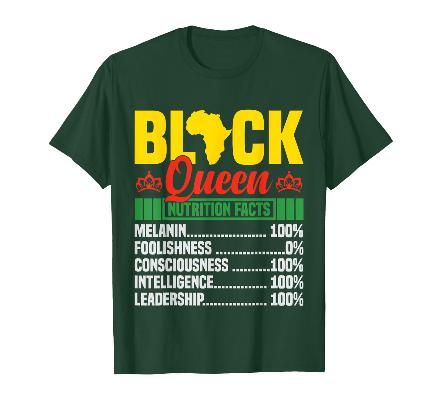 Black History Month Tee Black African American Junteenth T-Shirt