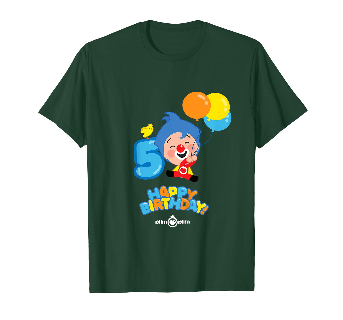 Kids Plim Plim The Kindness Hero - Happy Birthday T-Shirt
