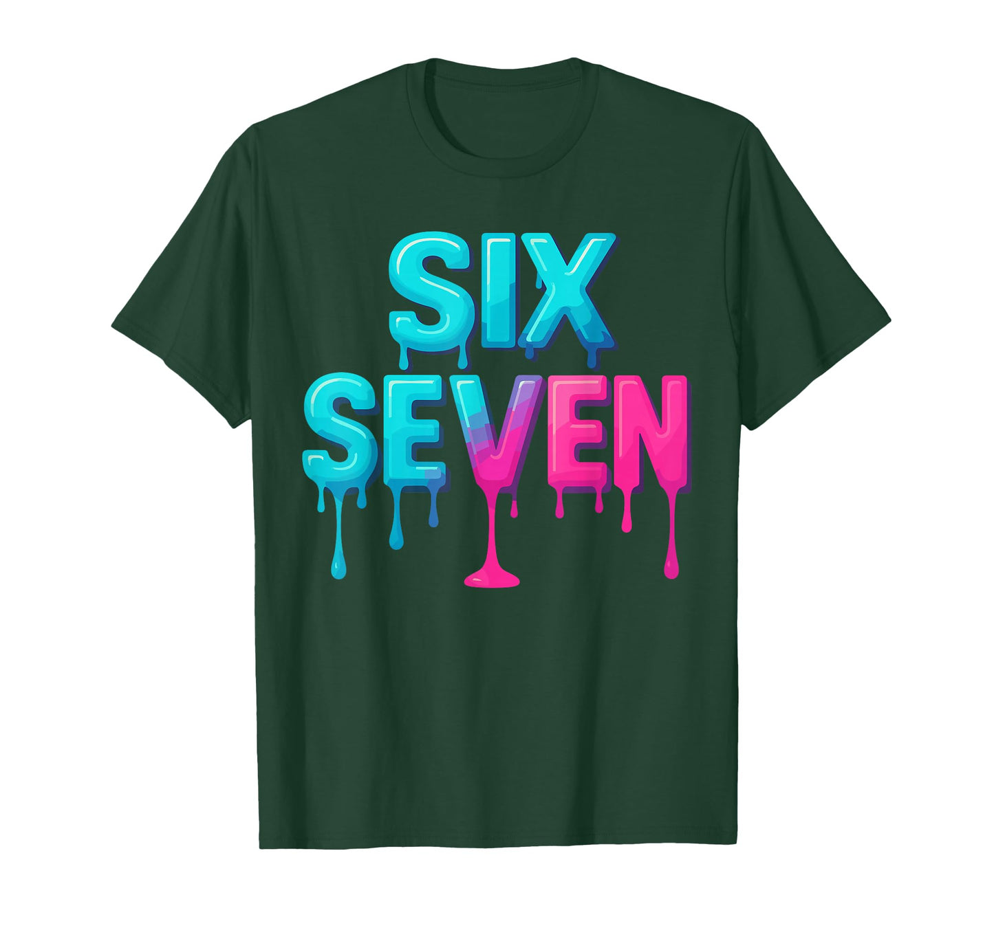 Funny 67 Shirt Meme for Men Women, Six Seven Drip Number T-Shirt