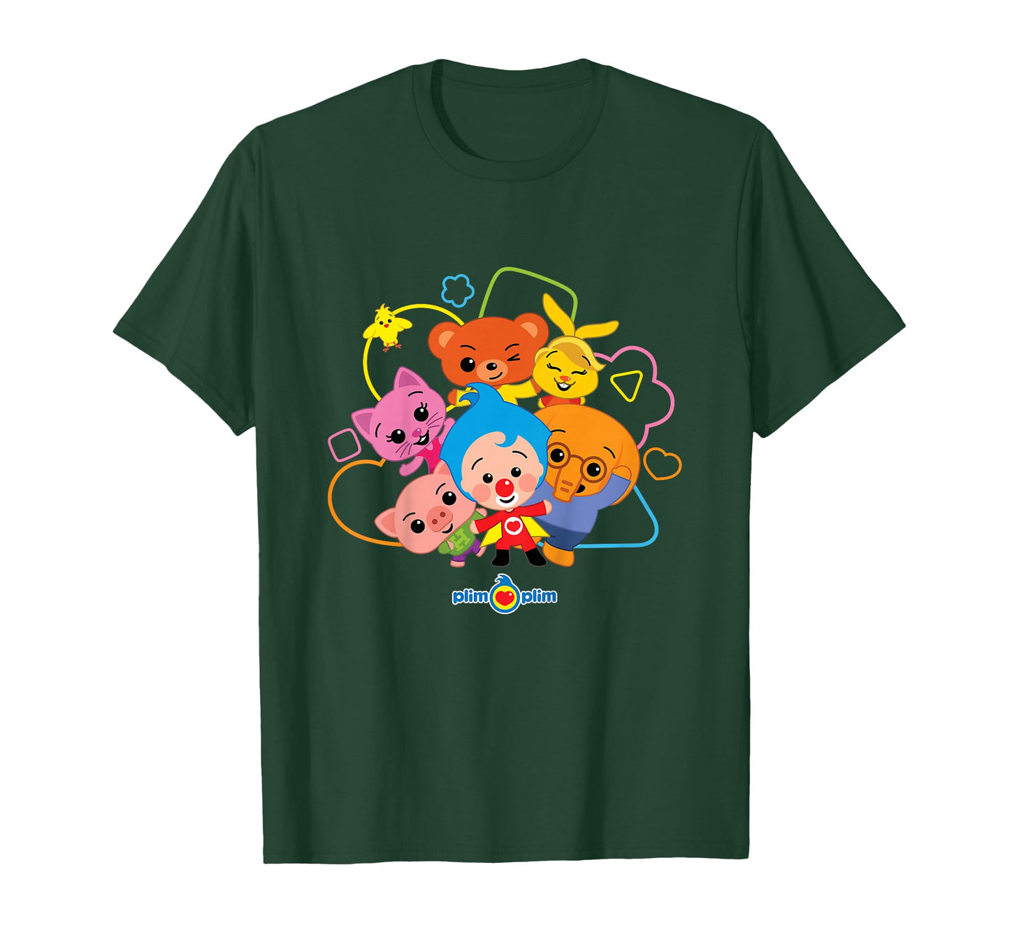 Plim Plim The Kindness Hero - Colourful designs for children T-Shirt