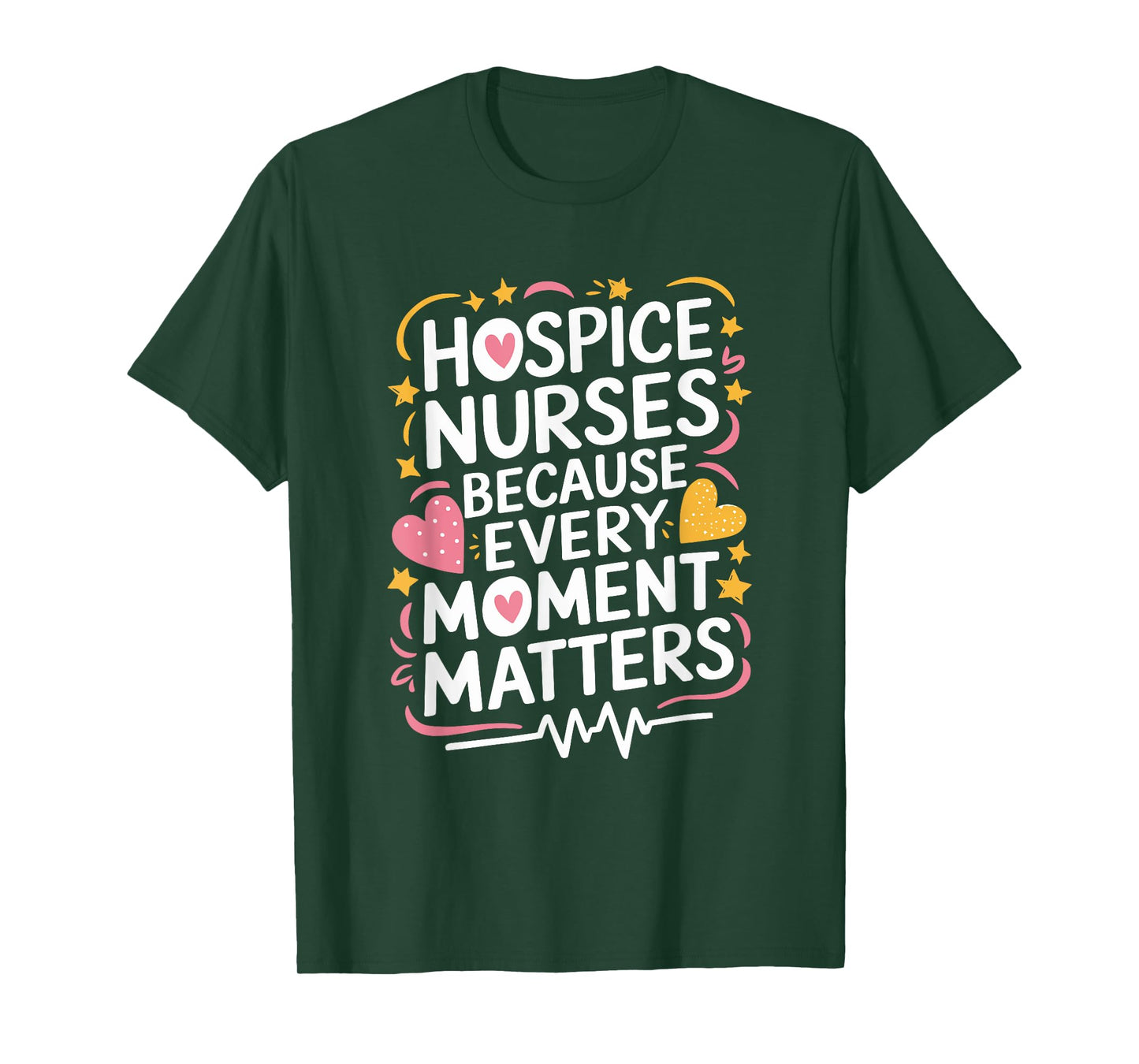 Hospice Nursing Design Hospice Nurse Palliative Nurse T-Shirt