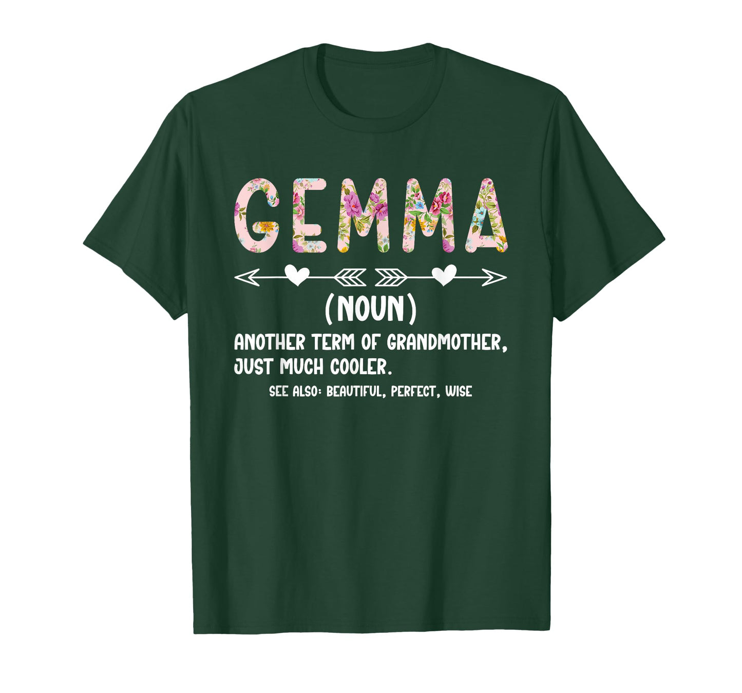 Gemma Definition Gemma Grandma Gemma Grandmother T-Shirt