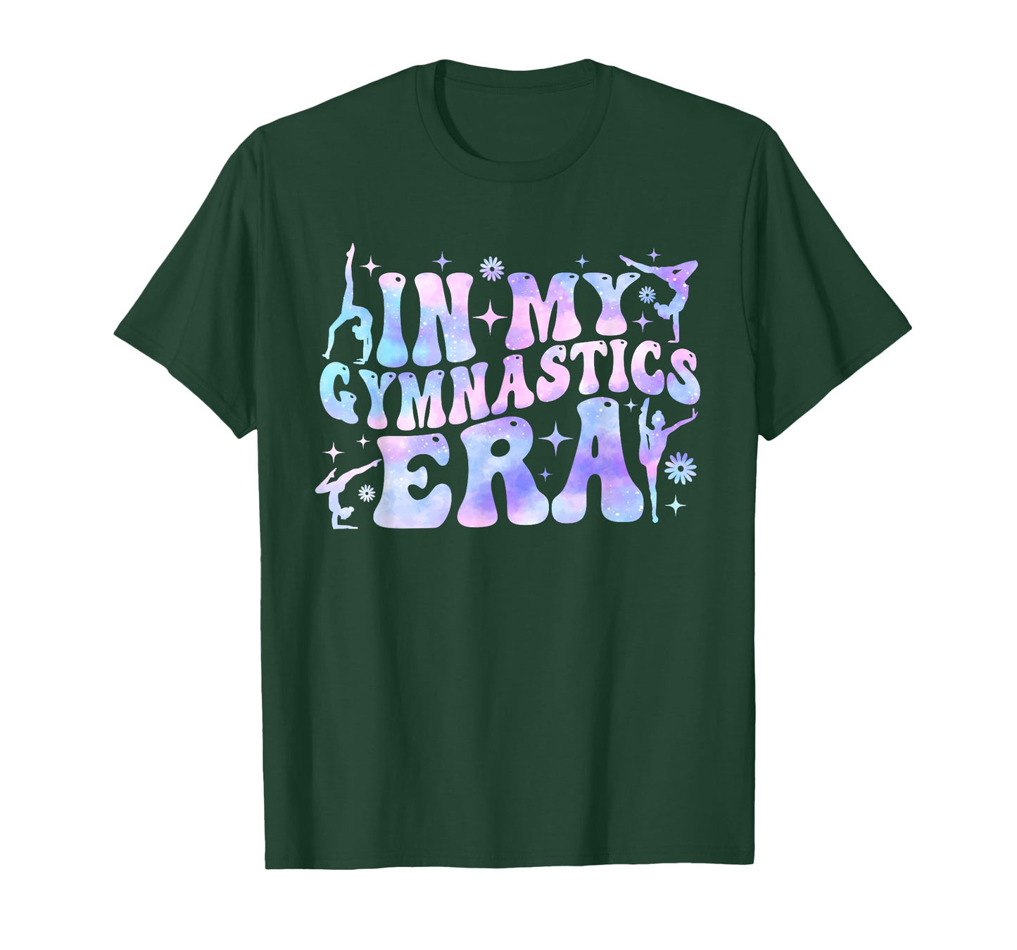 In My Gymnastics Era Women Girls Retro Gymnast Exercise T-Shirt