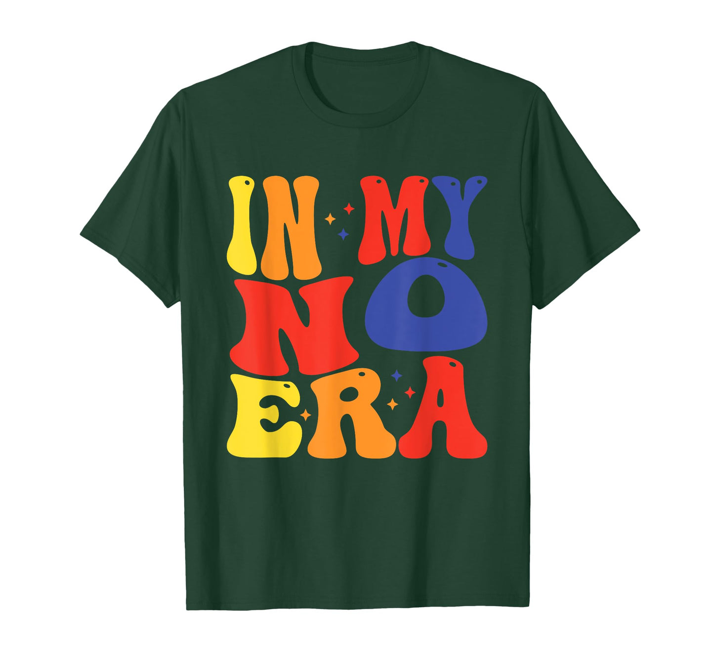 In My No Era Bad Kid Groovy Funny Children's Life Toddler T-Shirt
