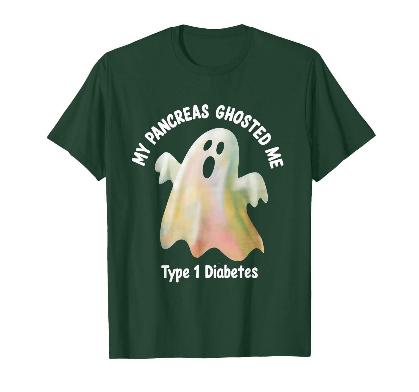 Halloween My Pancreas Ghosted Me Diabetes Boys & Girls T-Shirt