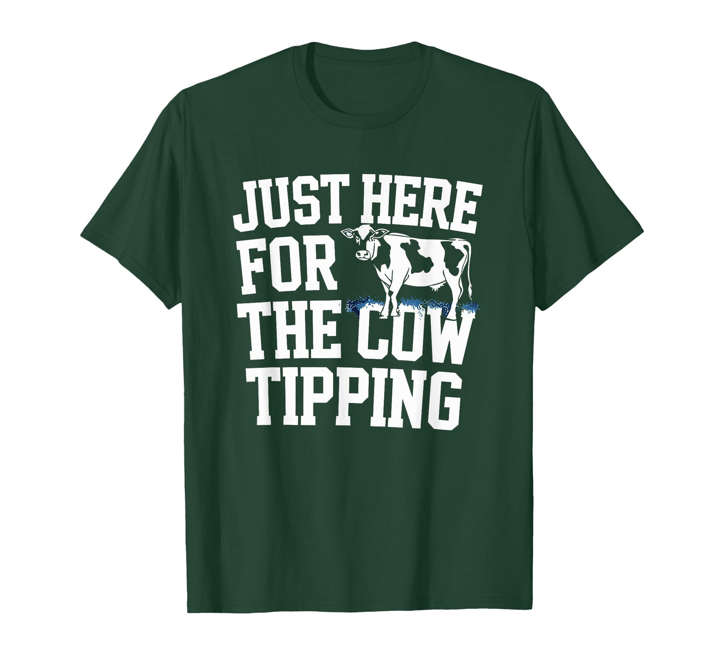 Funny Cow Tipping Joke Country Life Prank T-Shirt