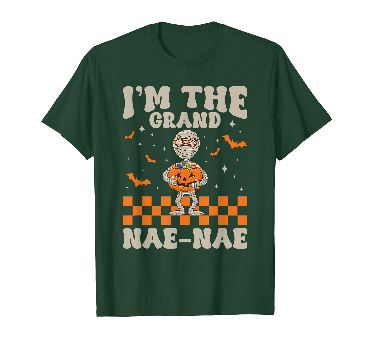 Funny Grandma Halloween Shirt I'm The Grand Nae-Nae T-Shirt