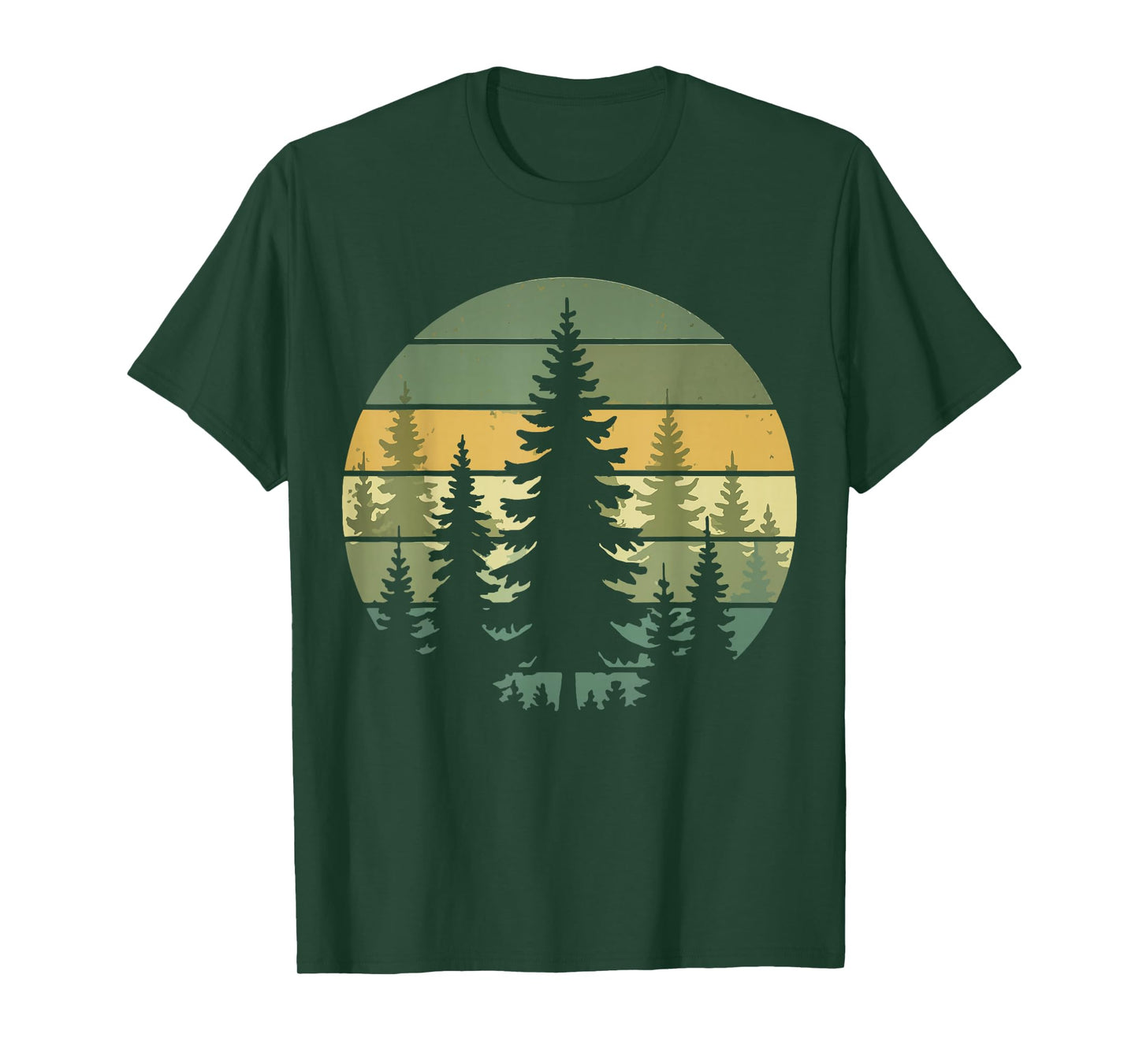 Forest Retro Nature Wildlife Outdoor T-Shirt