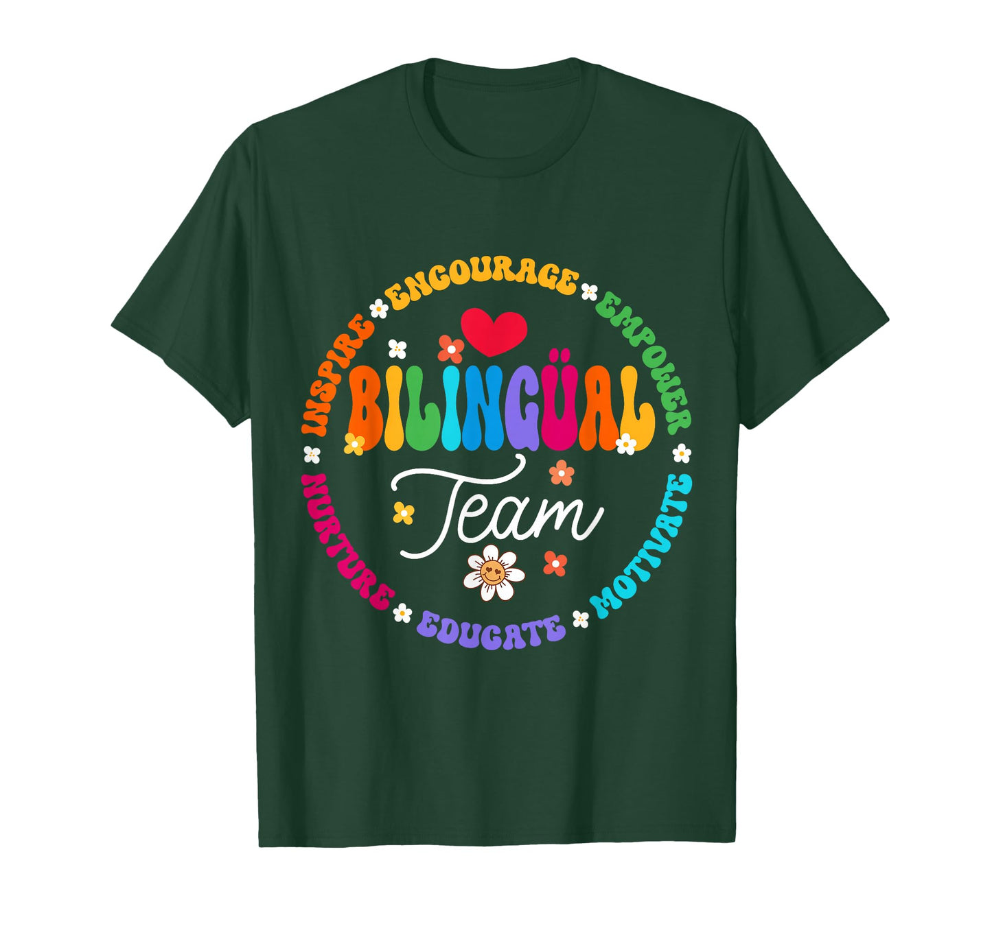 Cultivando Bilingues Dual Language Bilingual Team Teacher T-Shirt