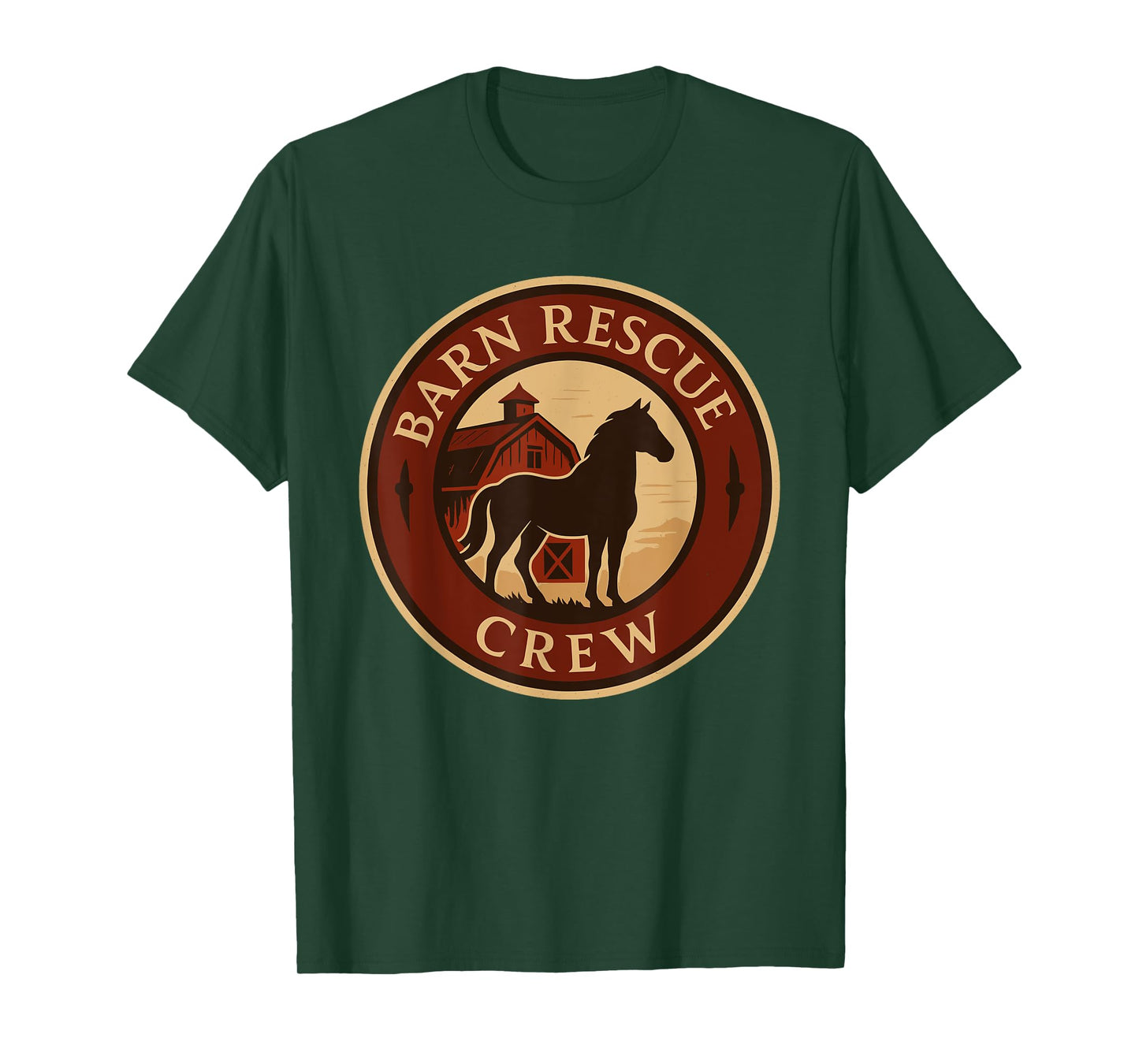 Horse Rescue Animal Sanctuary Equestrian Adoption Pride T-Shirt