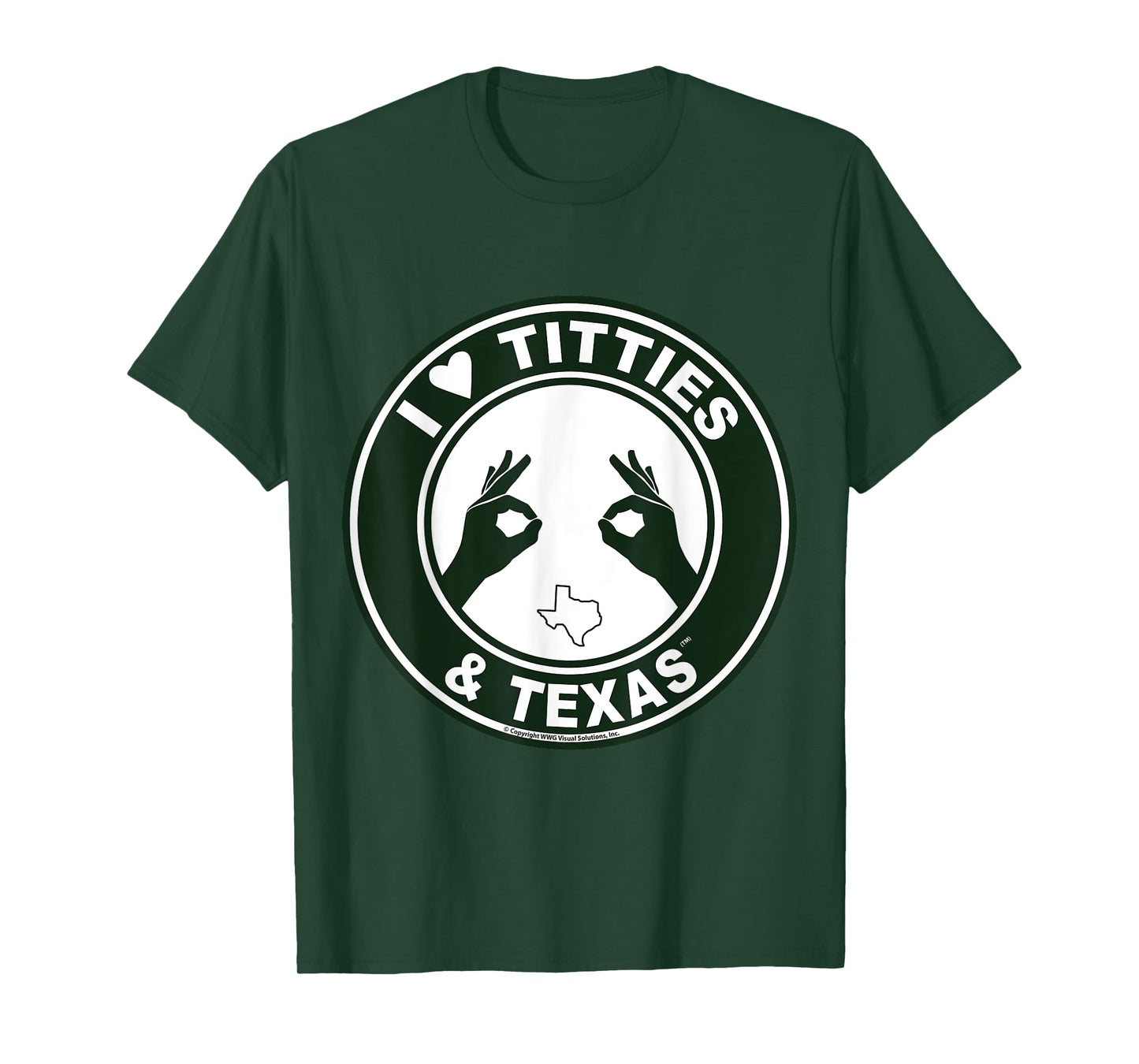 I Love Titties Tatas and Texas T-Shirt