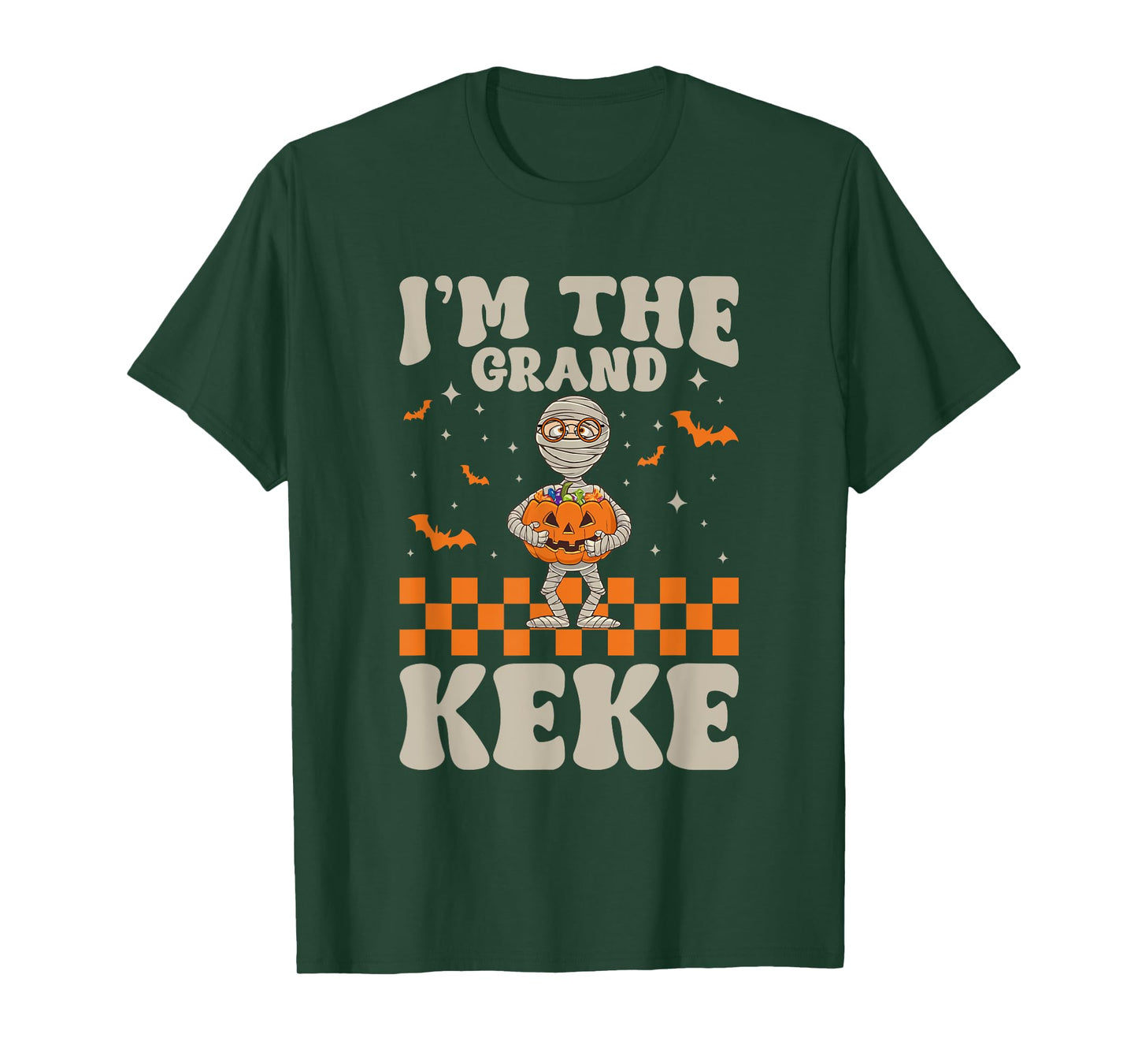 Funny Grandma Halloween Shirt I'm The Grand Keke T-Shirt