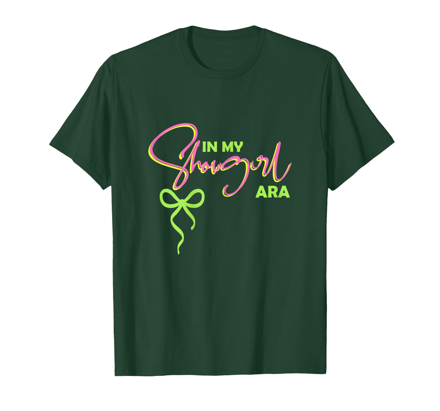 in My Showgirl Era Groovy Life of A Showghoul Halloween Girl T-Shirt
