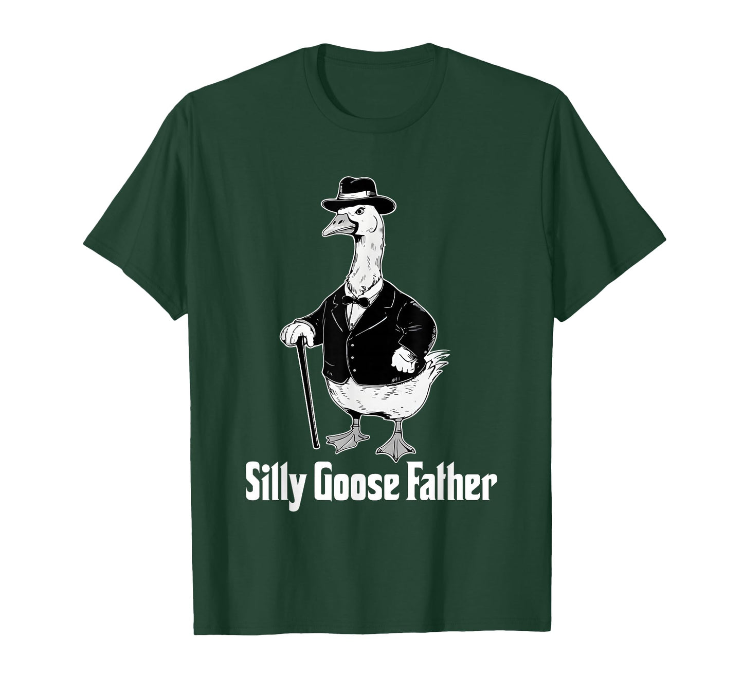 Silly Goose Father Dad Goose Animal Father's Day Dad Life T-Shirt