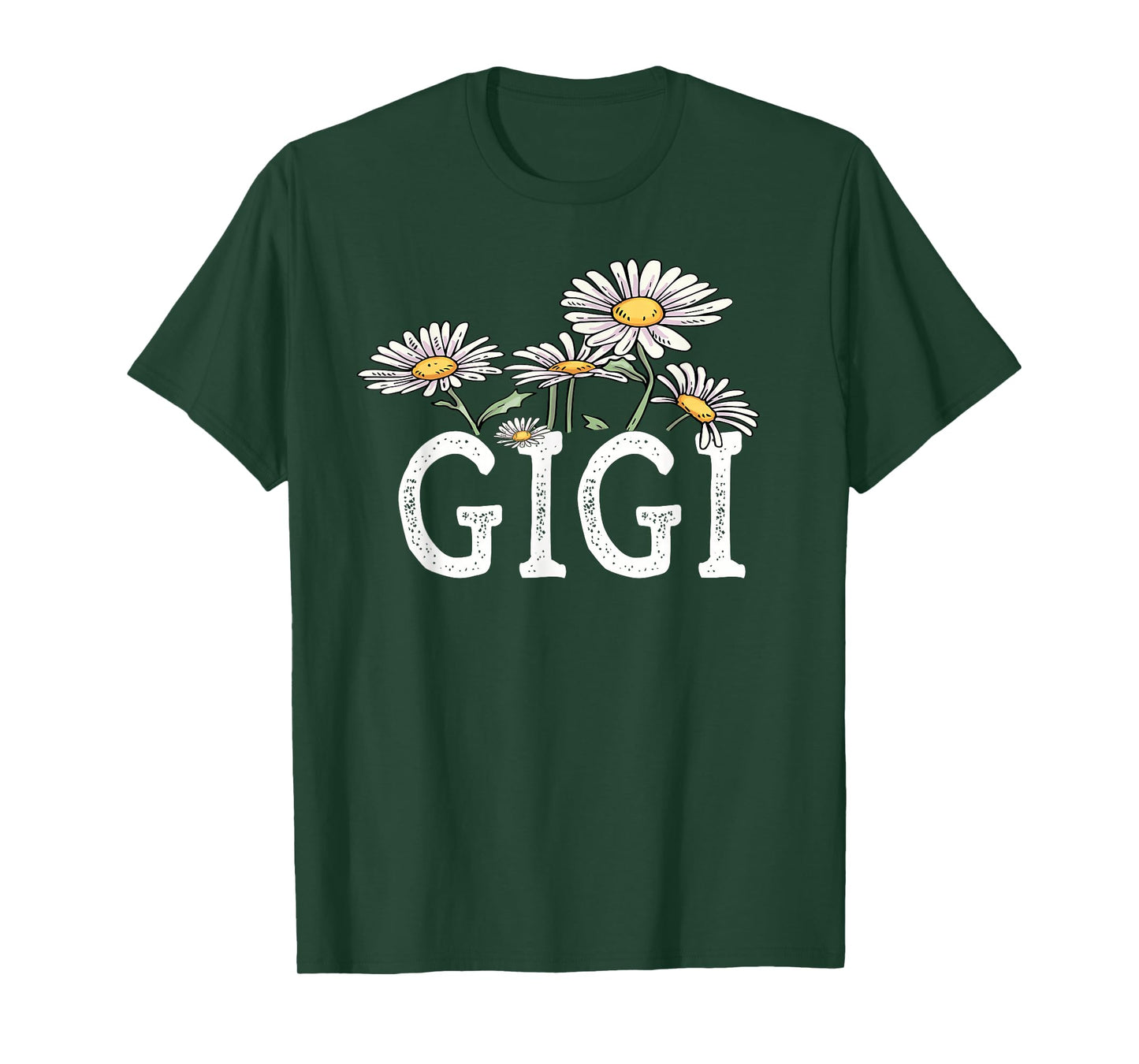 Gigi Floral Chamomile Design Mother's Day Gifts Gigi T-Shirt