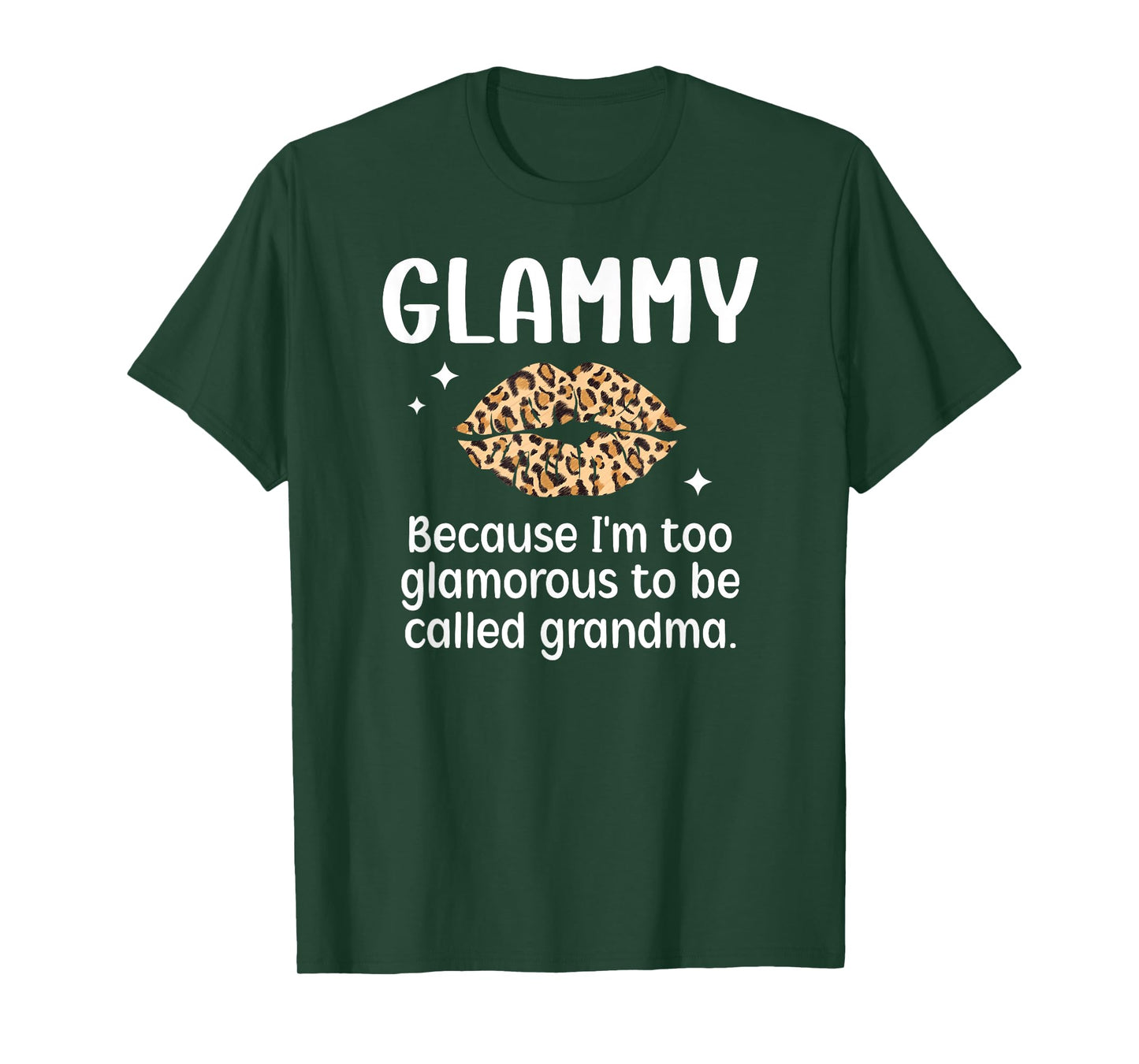 Glammy Funny Glammy Grandma Glammy Grandmother T-Shirt