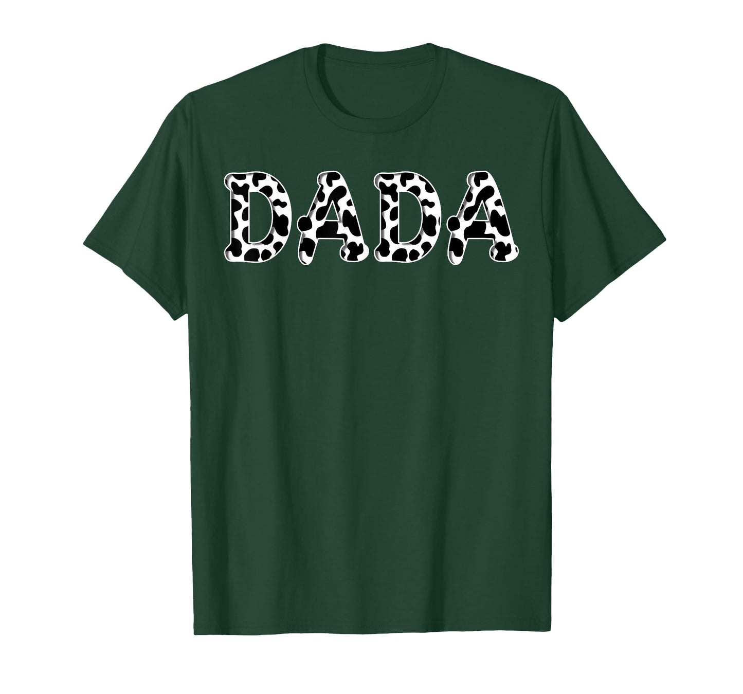 Cow Dada Birthday Family Matching Girl Boy Farm Birthday T-Shirt