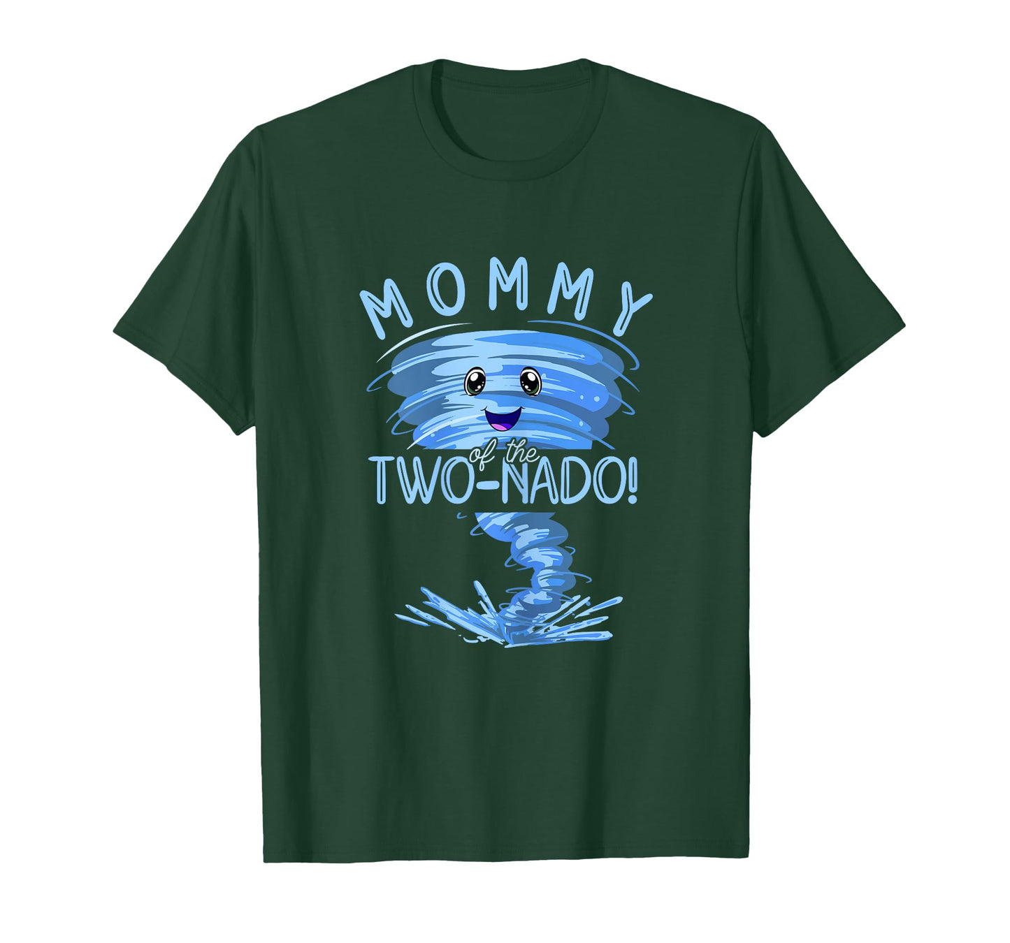 Mommy of the Two-Nado | Party 2nd Birthday | Tornado Mom T-Shirt