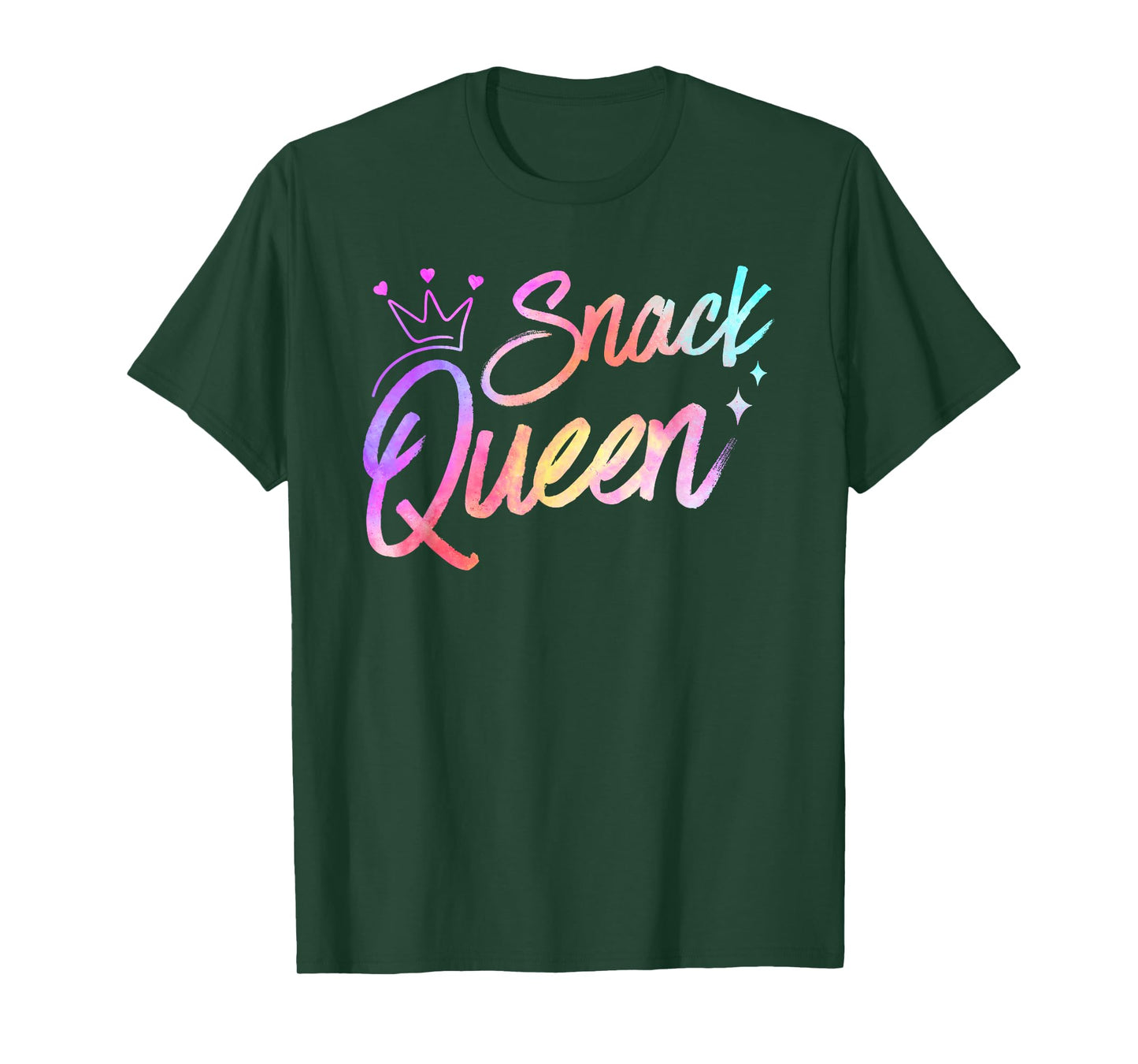Snack Queen Funny Food Snacking Cooking Eating Snack Lover T-Shirt