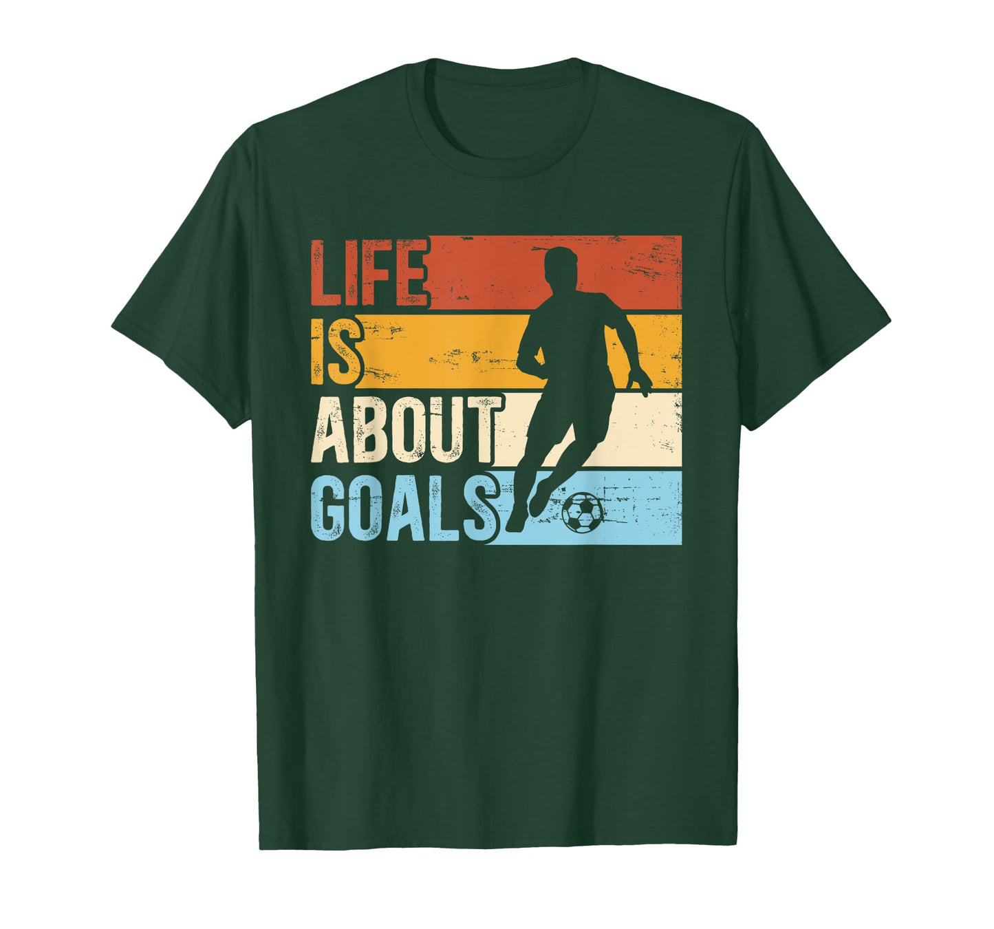 Soccer Funny Life Is About Goals Boys T-Shirt