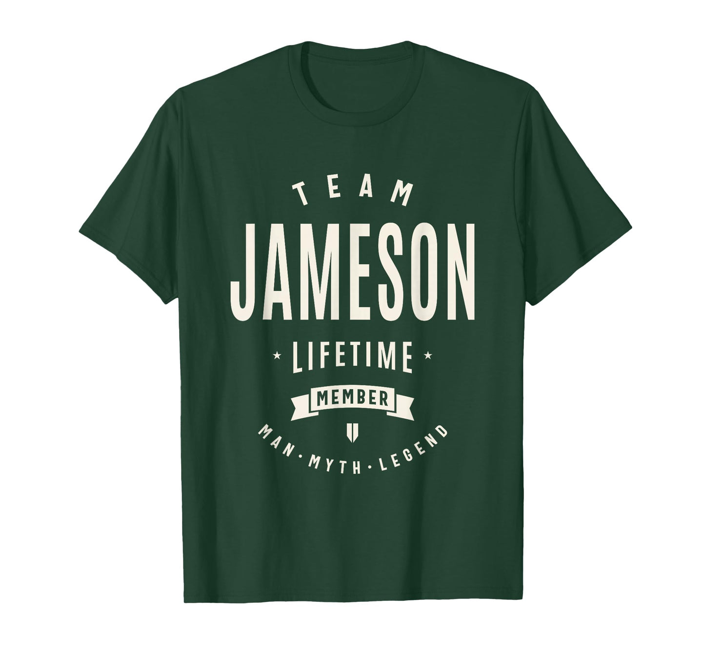 Team Jameson Lifetime Member Funny Name Jameson T-Shirt