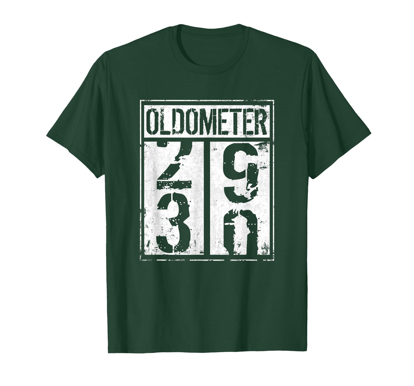Oldometer 30th Birthday 29-30 Years Old Joke T-Shirt