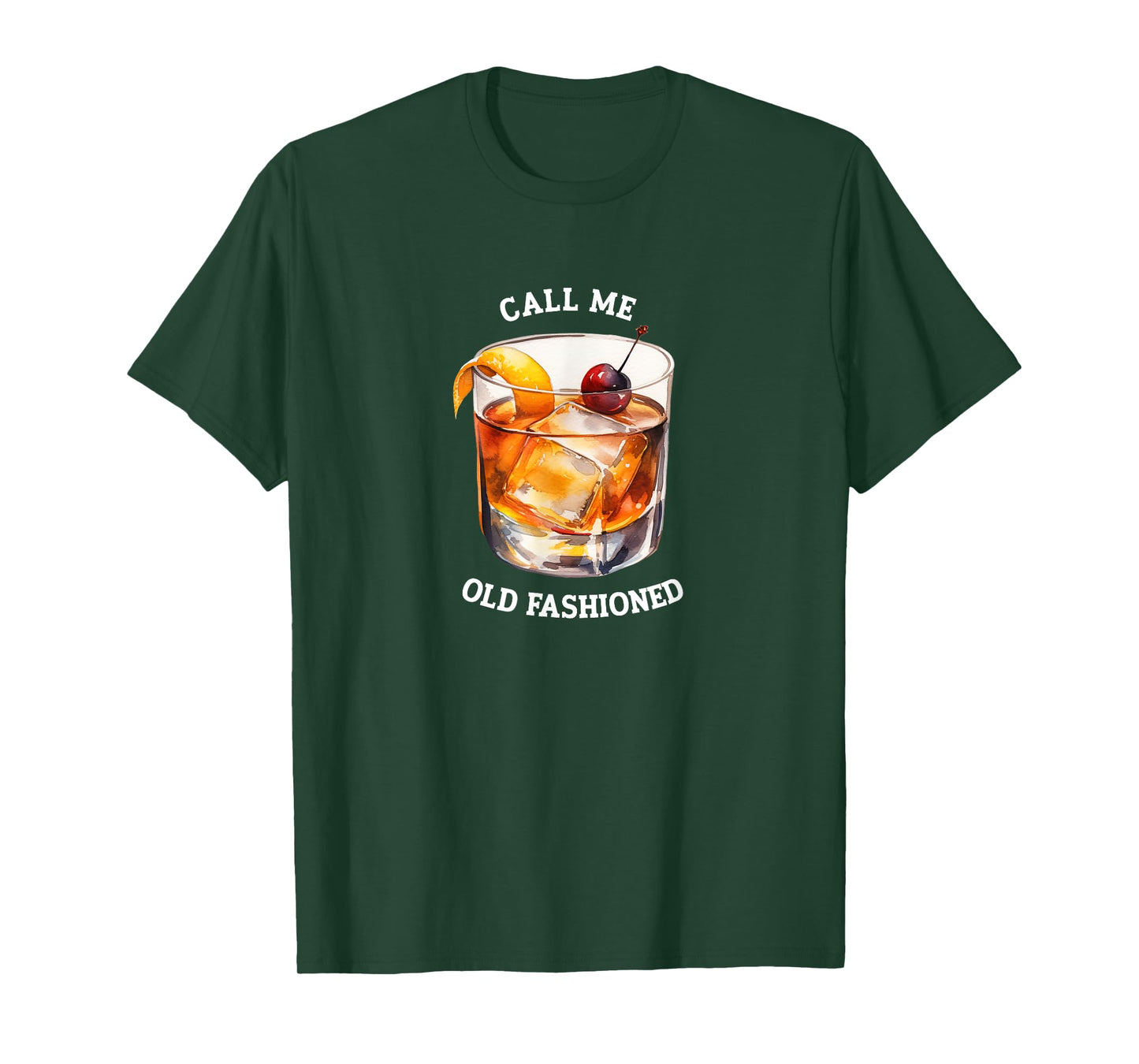 Call Me Old Fashioned Cocktail Classic & Effortlessly Cool T-Shirt
