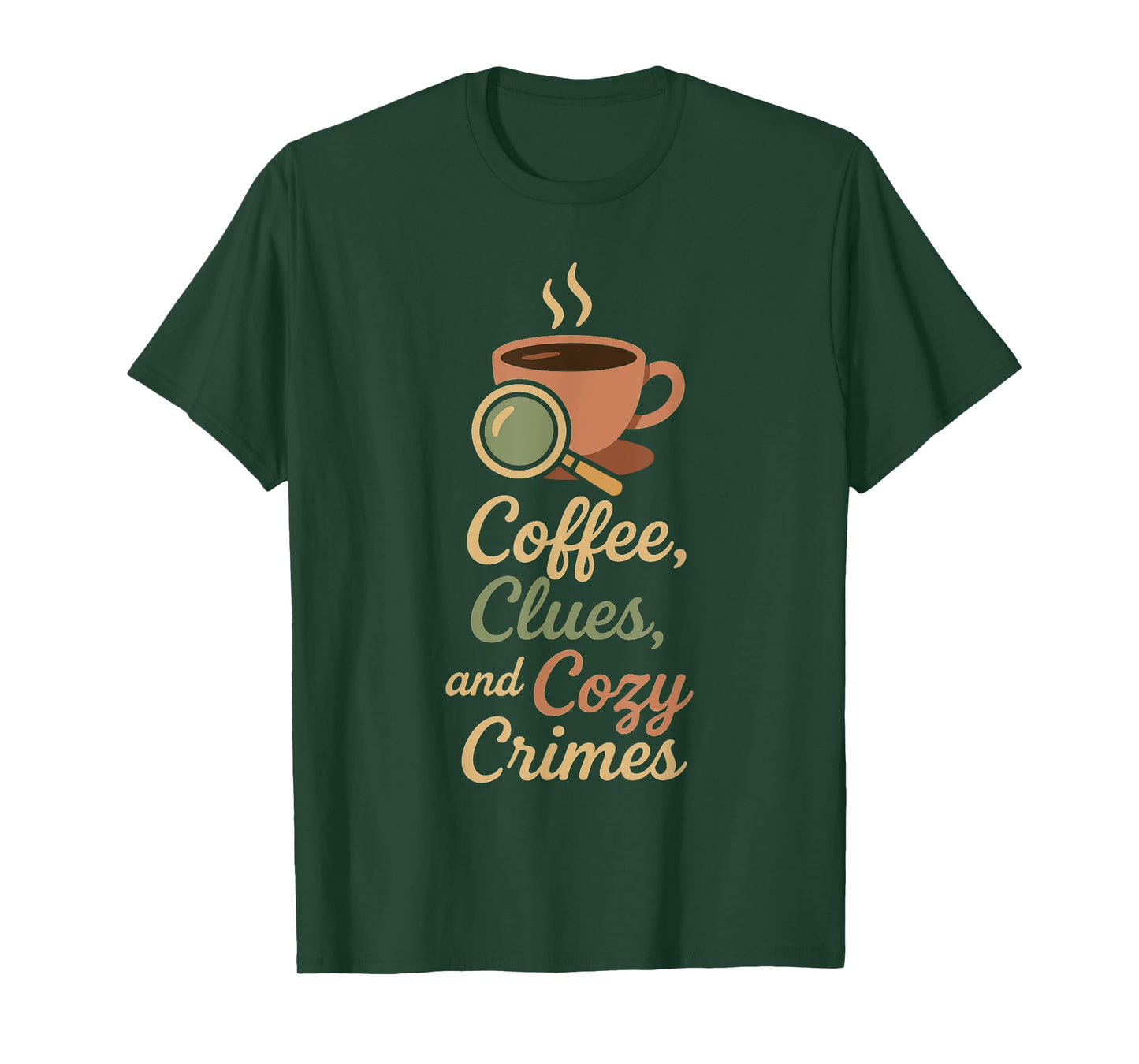 Cozy Crime Club Mystery Reader Bookish Sleuth Gift T-Shirt