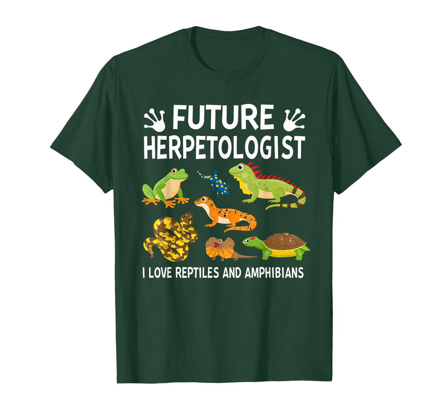 Future Herpetologist Reptiles and Amphibians Animal Lover T-Shirt