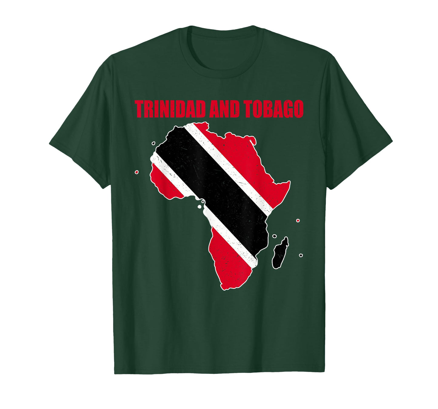 It's In My DNA Flag Of Trinidad And Tobago Afro Men Women T-Shirt